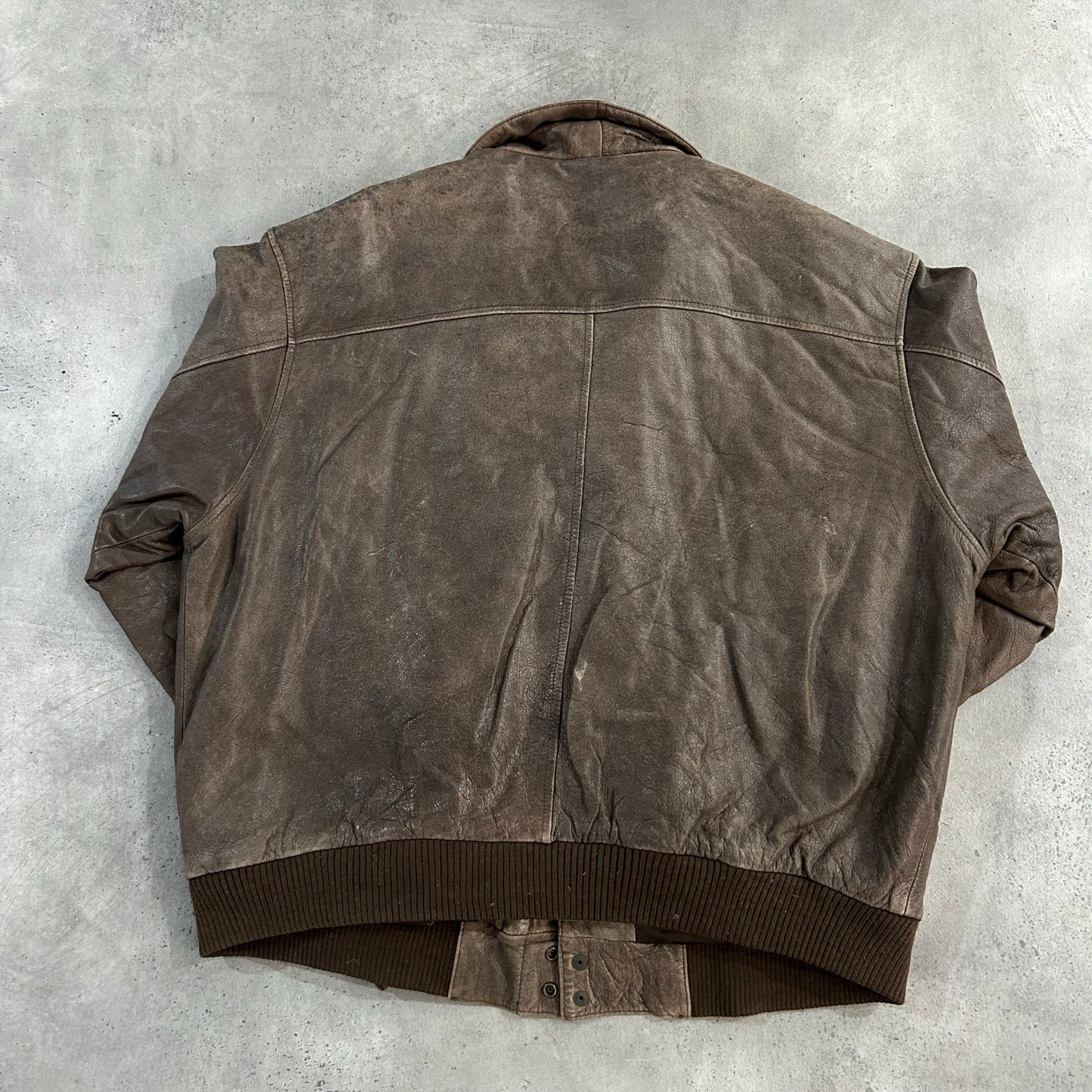 Vintage 70s-90s South Korea Orvis Outdoor A-2 Leather Jackets