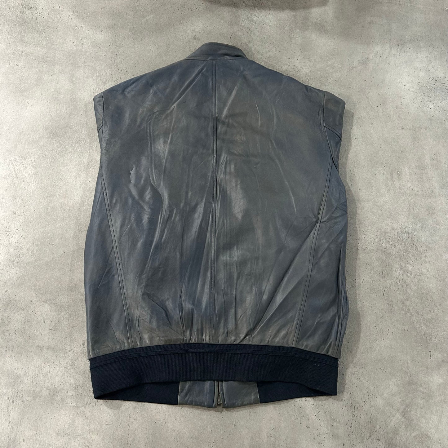 Vintage Italy Pre-owned Luxury Flight Leather Jackets