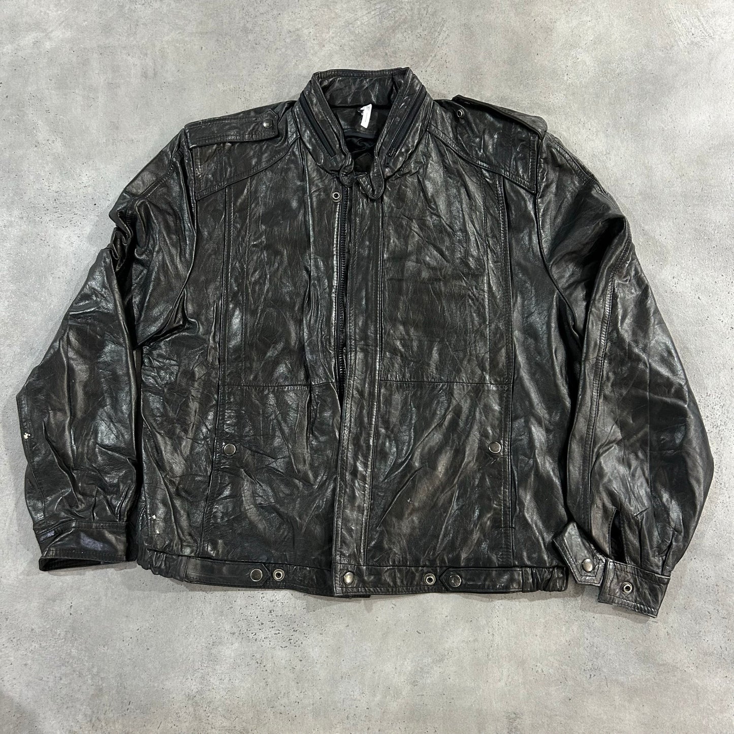 Vintage 70s-90s South Korea Retro Leather Jackets