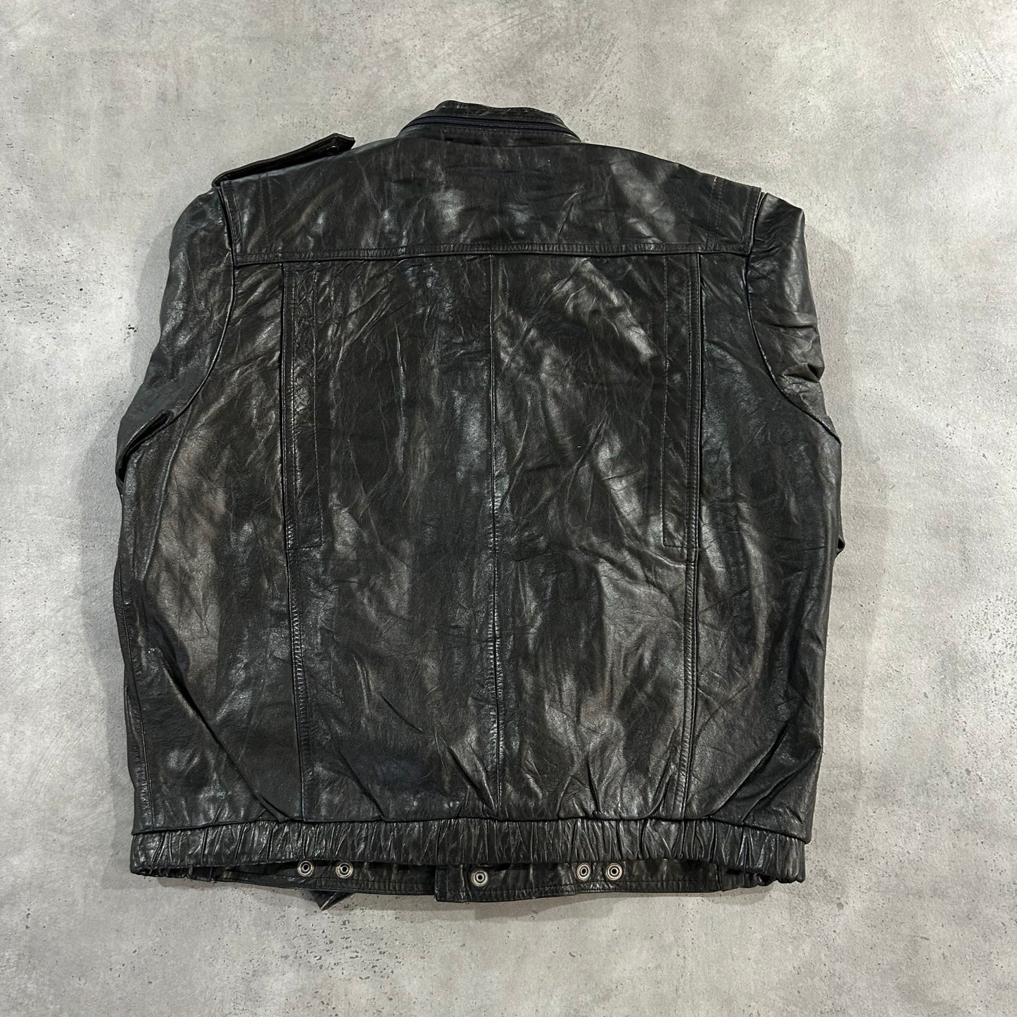 Vintage 70s-90s South Korea Retro Leather Jackets