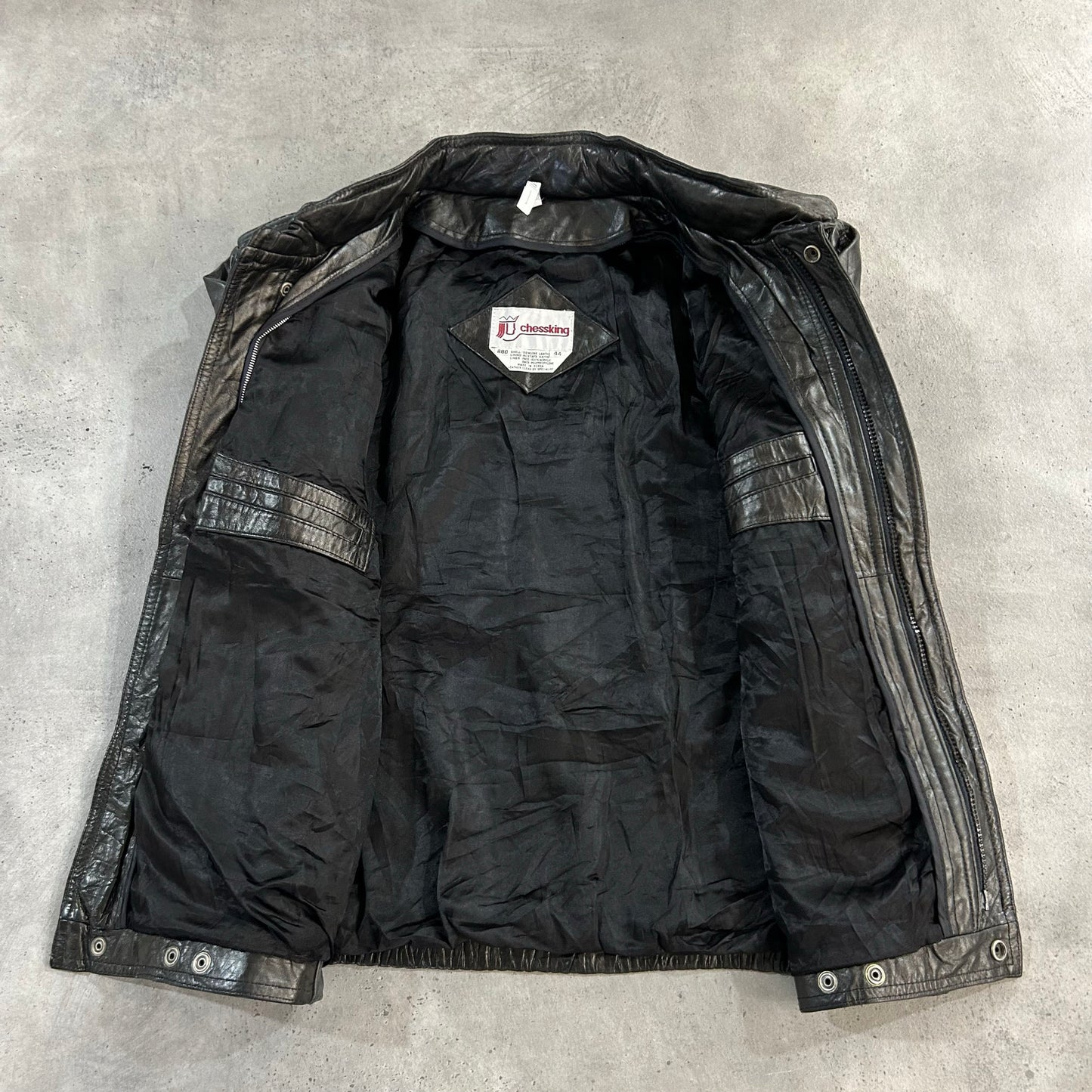 Vintage 70s-90s South Korea Retro Leather Jackets