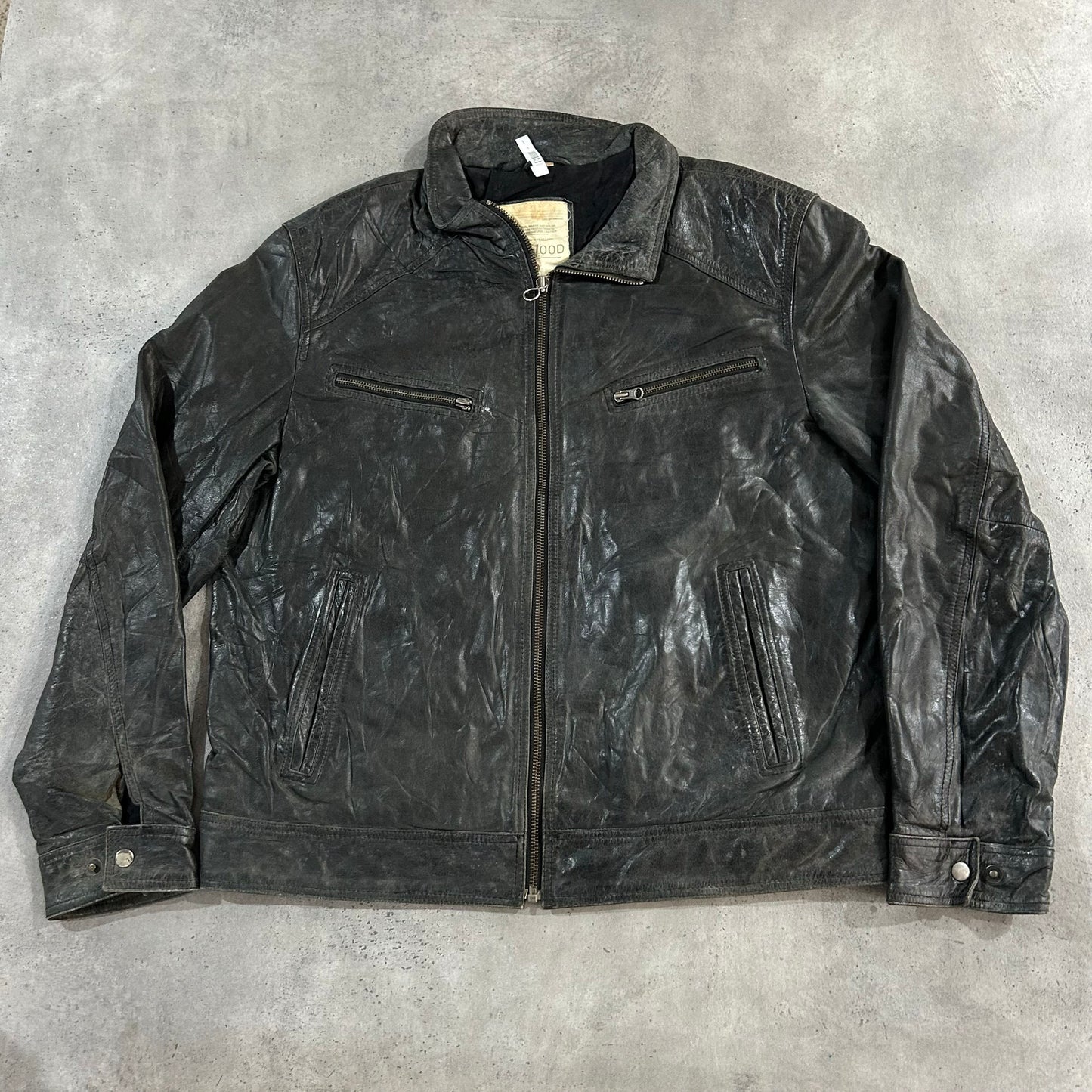 Vintage Oakwood Retro Leather Jackets