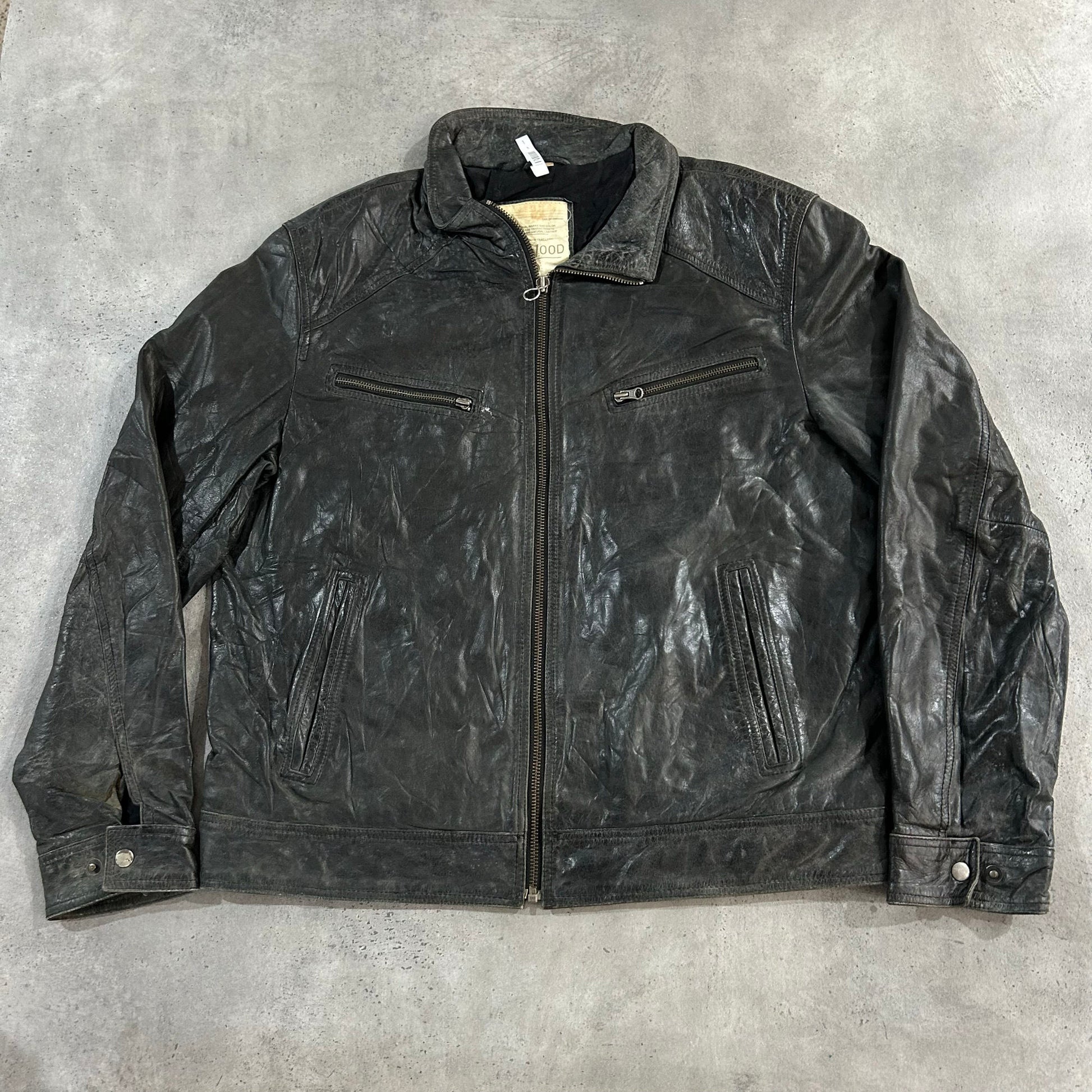 Vintage Oakwood Retro Leather Jackets
