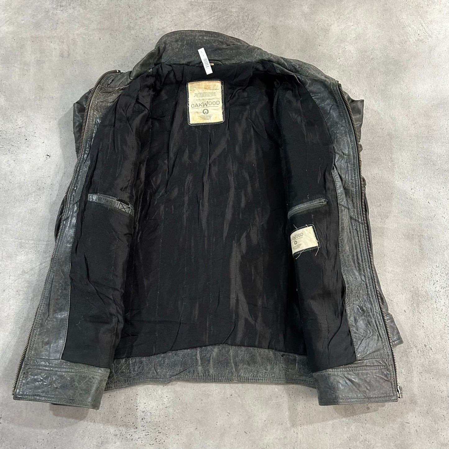 Vintage Oakwood Retro Leather Jackets