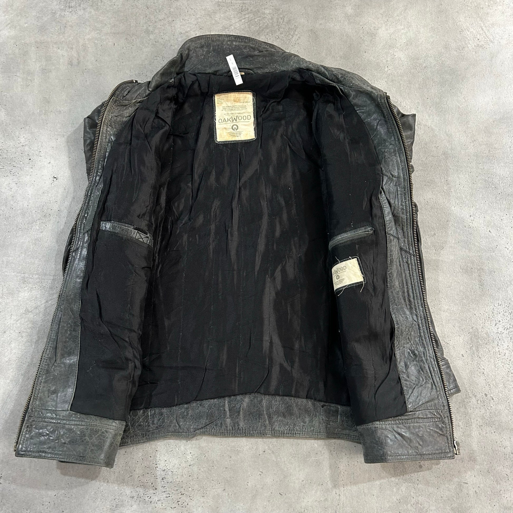 Vintage Oakwood Retro Leather Jackets