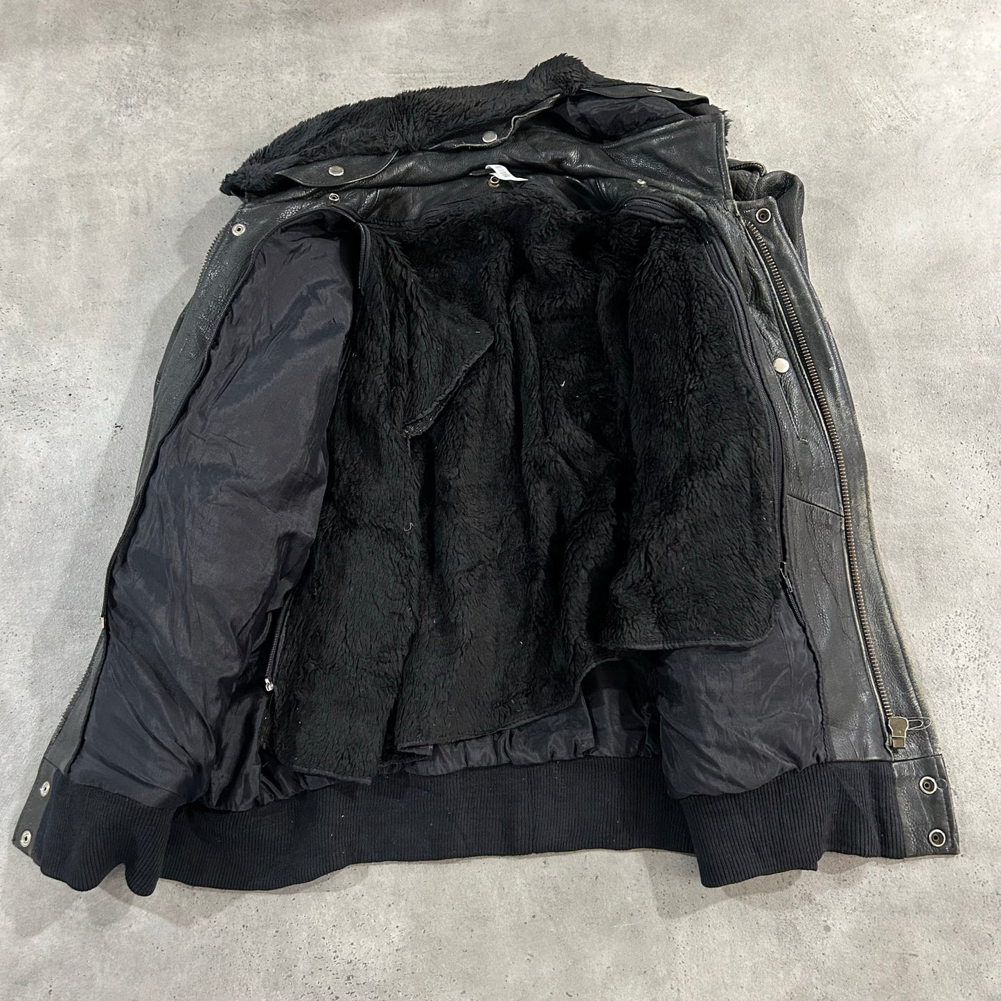 Vintage 70s-90s France Military Flight Leather Jackets