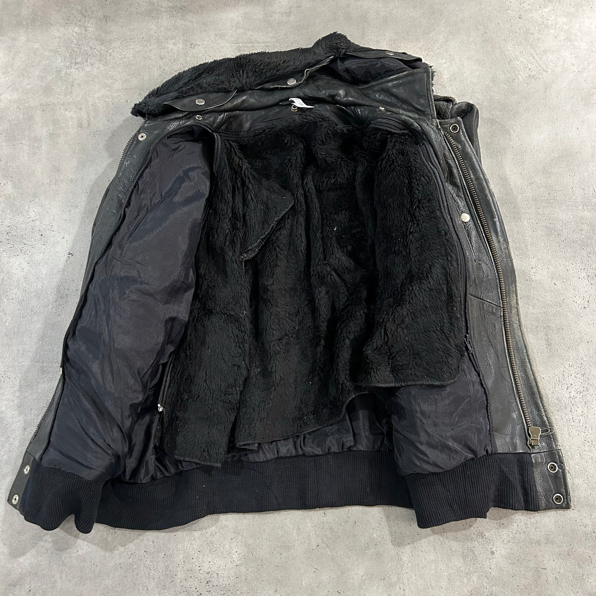 Vintage 70s-90s France Military Flight Leather Jackets