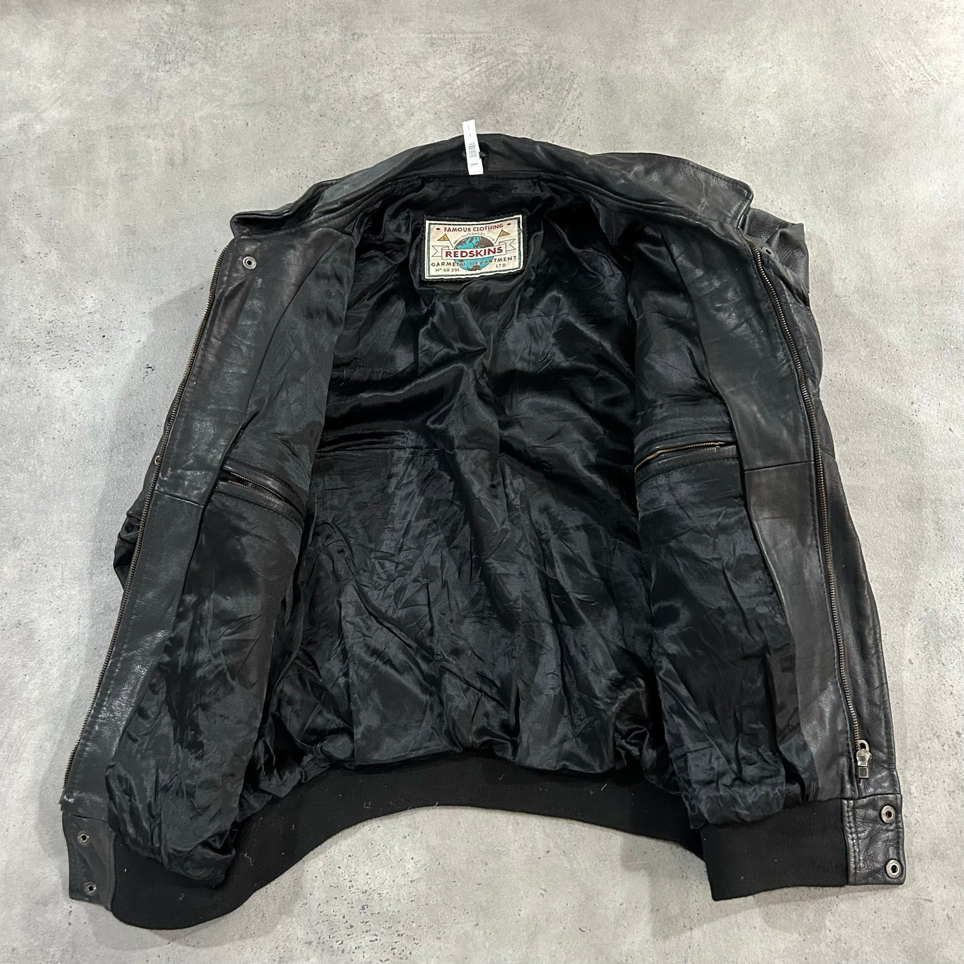 Vintage 70s-90s Redskins Military Flight Leather Jackets