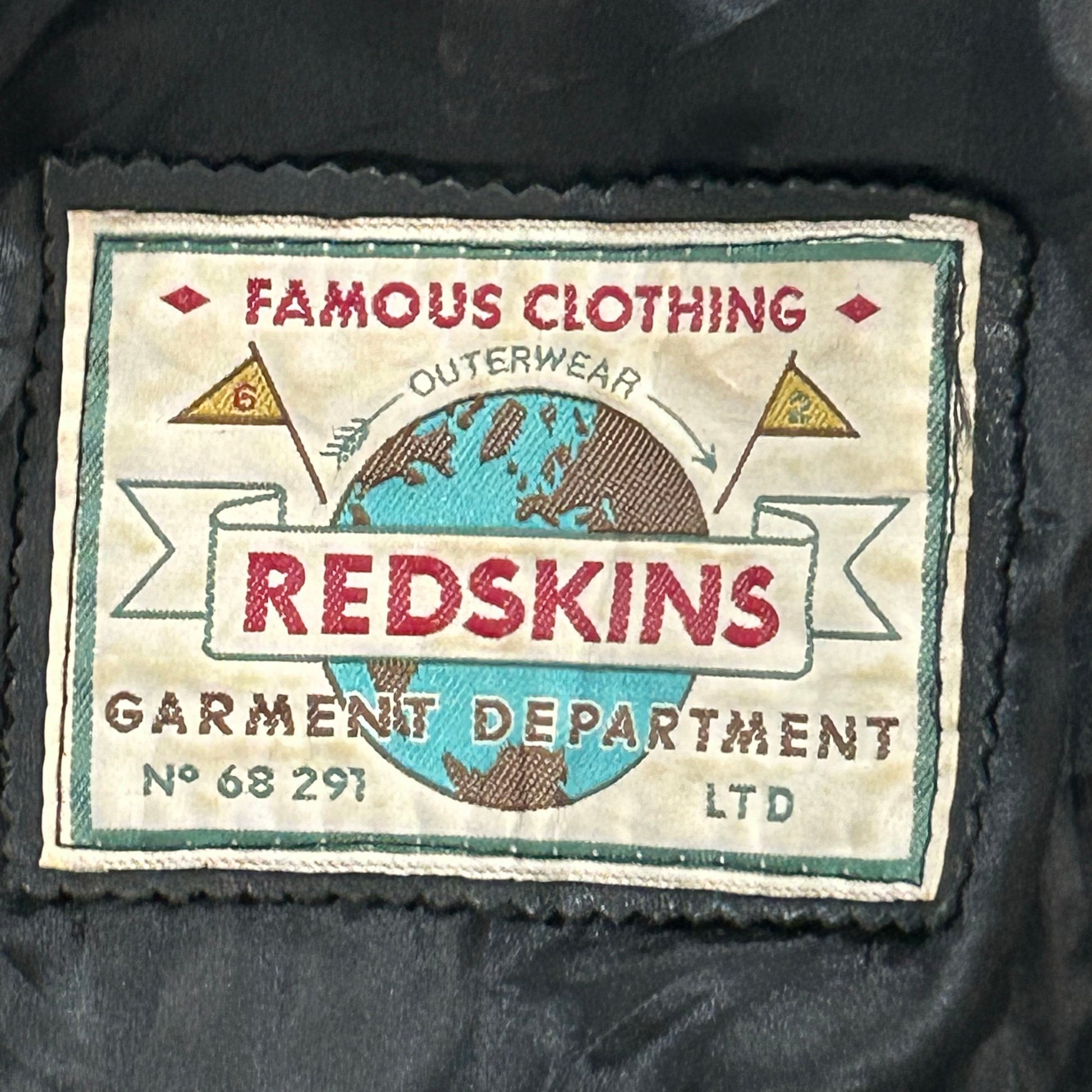 Vintage 70s-90s Redskins Military Flight Leather Jackets