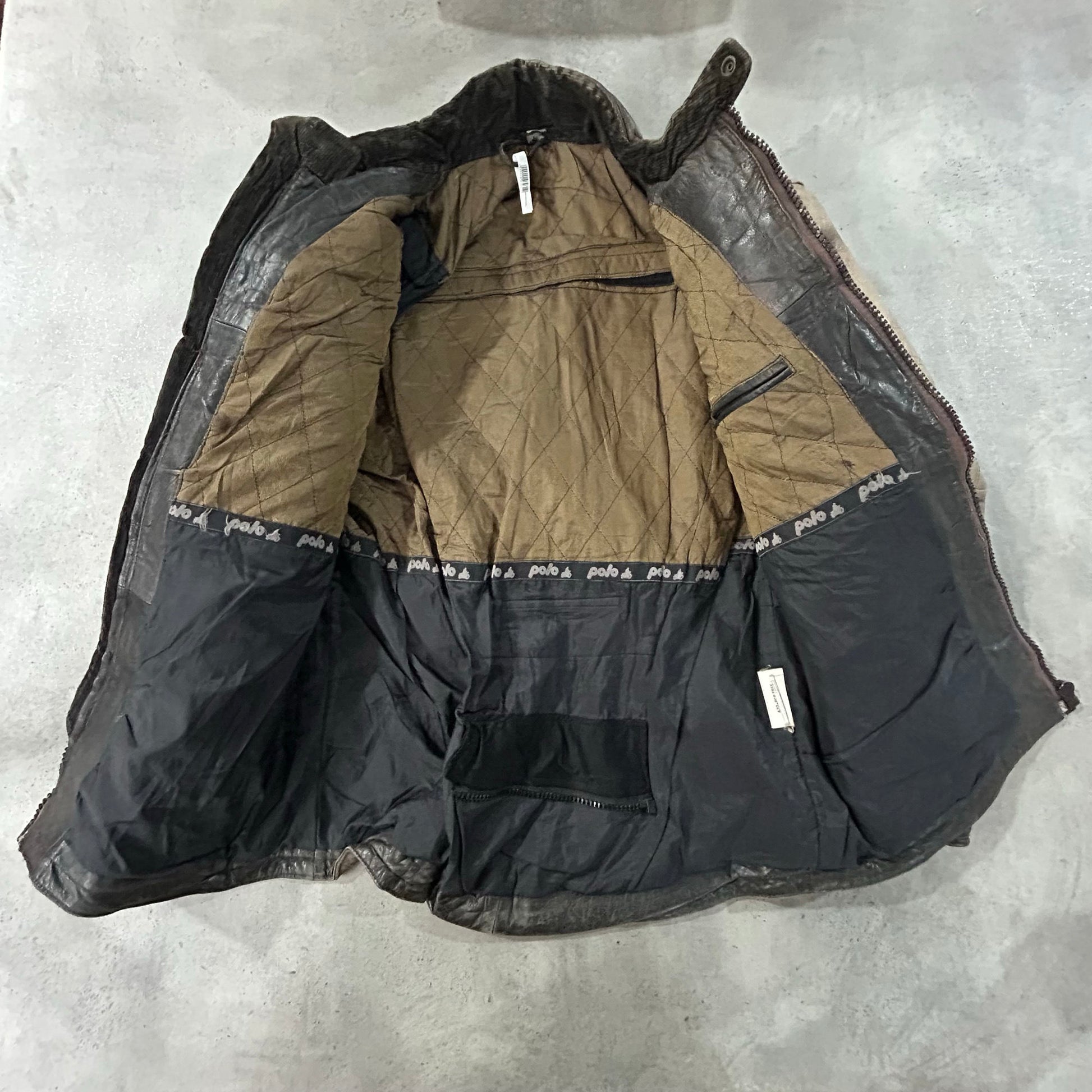 Vintage Mid-Length Leather Jackets