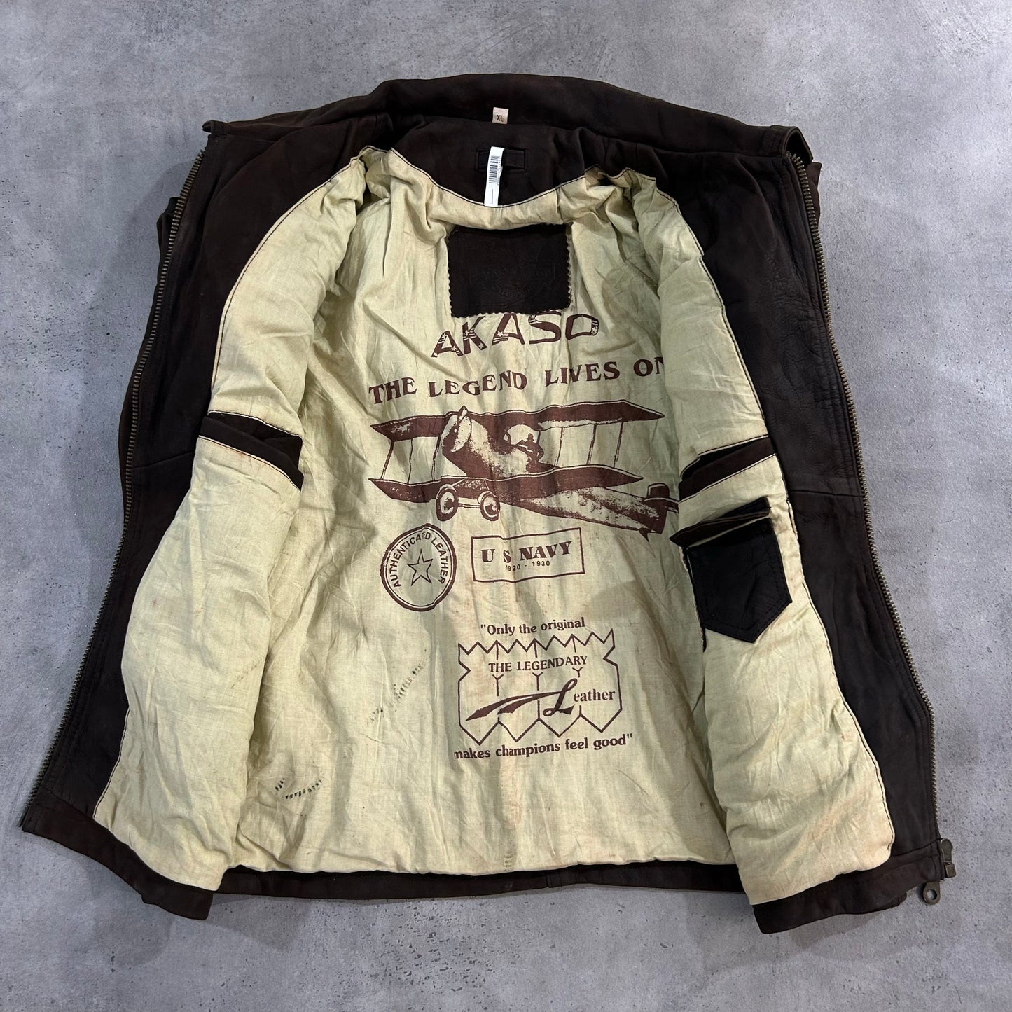 Vintage Military Flight Leather Jackets