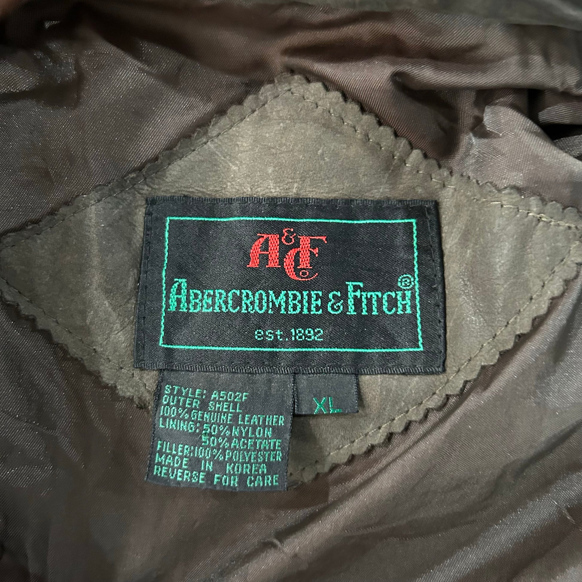 Vintage 70s-90s South Korea Retro Leather Jackets