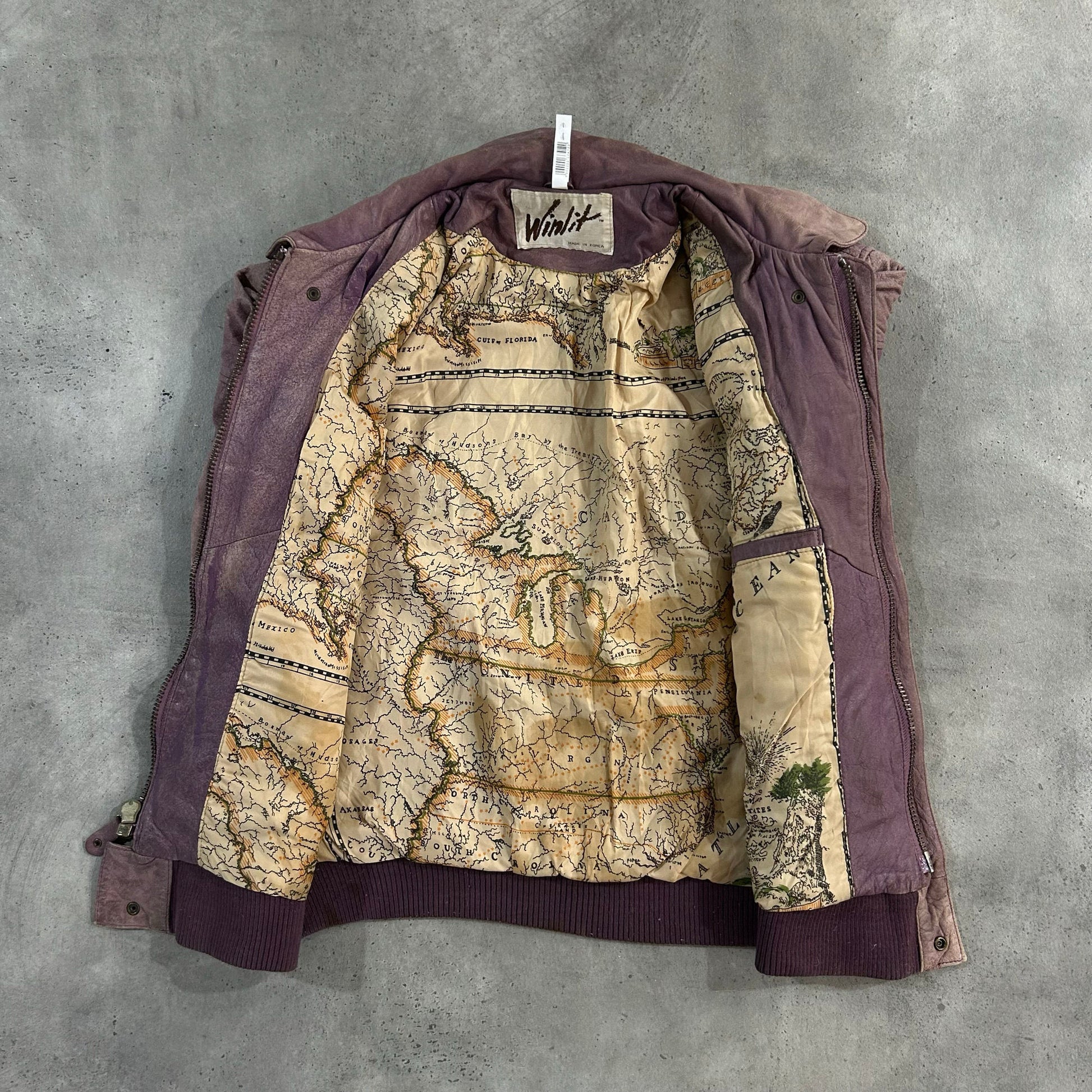 Vintage 70s-90s South Korea Military Flight Leather Jackets