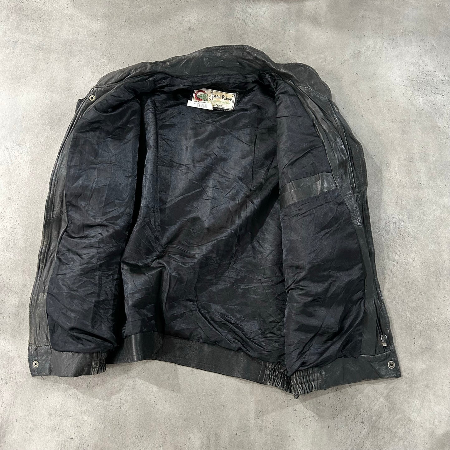 Vintage 70s-90s France Retro Leather Jackets