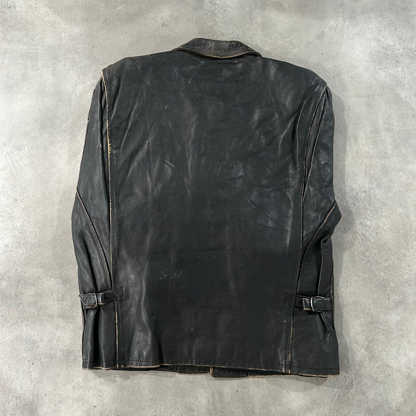 Vintage Rifle Retro Leather Jackets