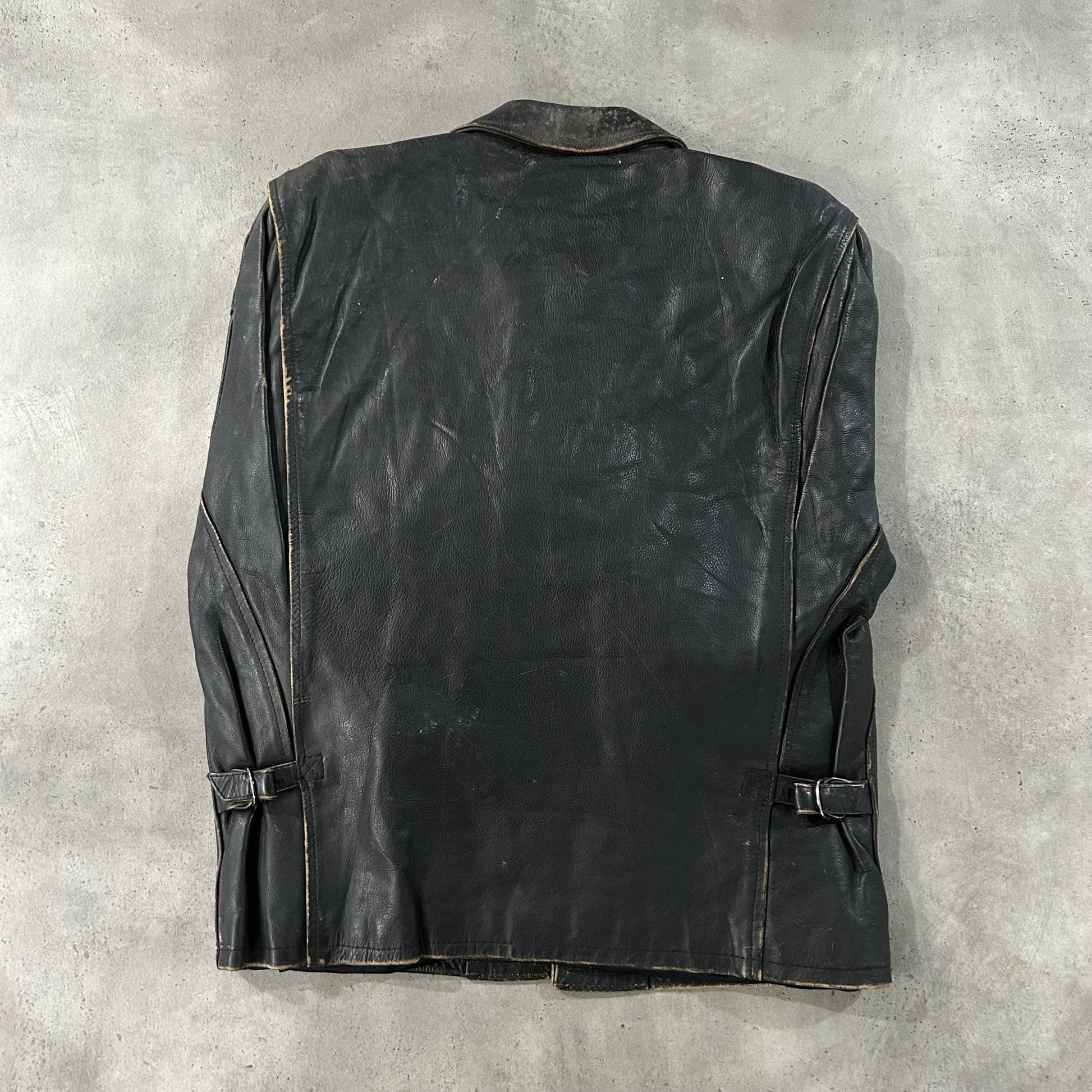 Vintage Rifle Retro Leather Jackets