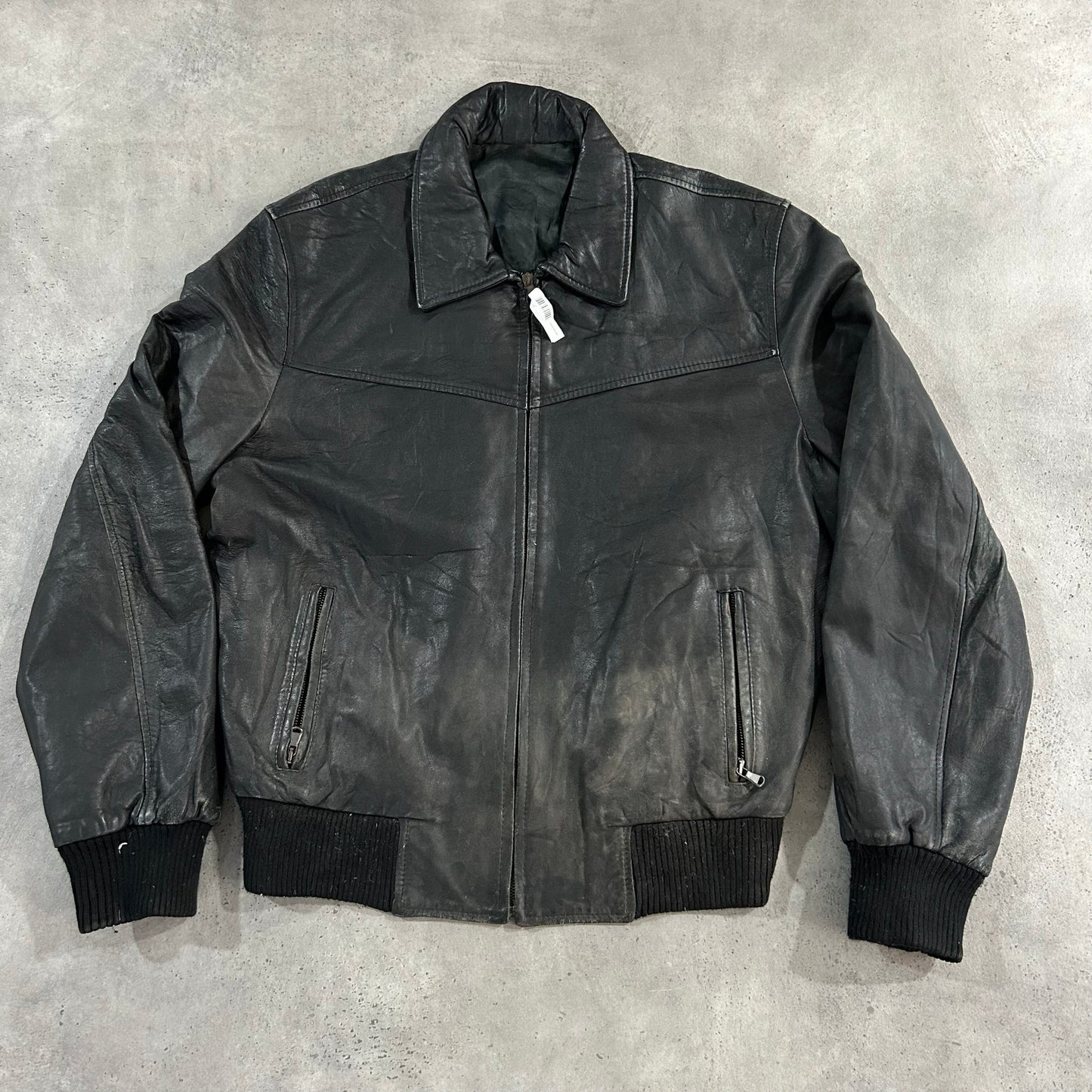 Vintage 70s-90s Italy Retro Flight Leather Jackets