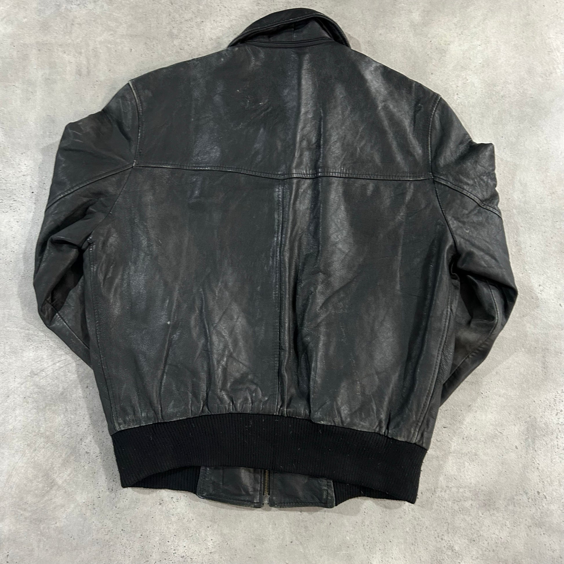 Vintage 70s-90s Italy Retro Flight Leather Jackets