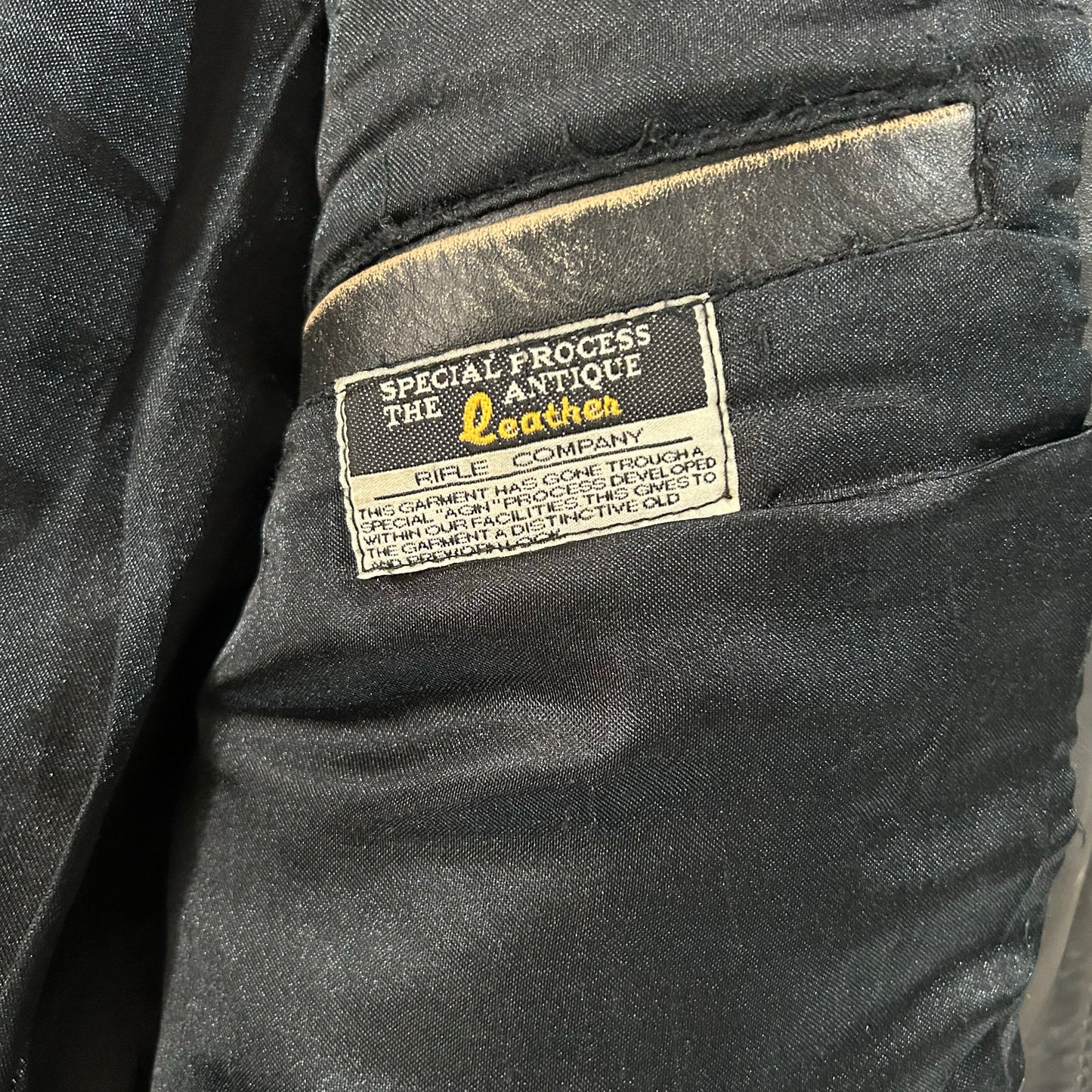 Vintage Rifle Retro Leather Jackets