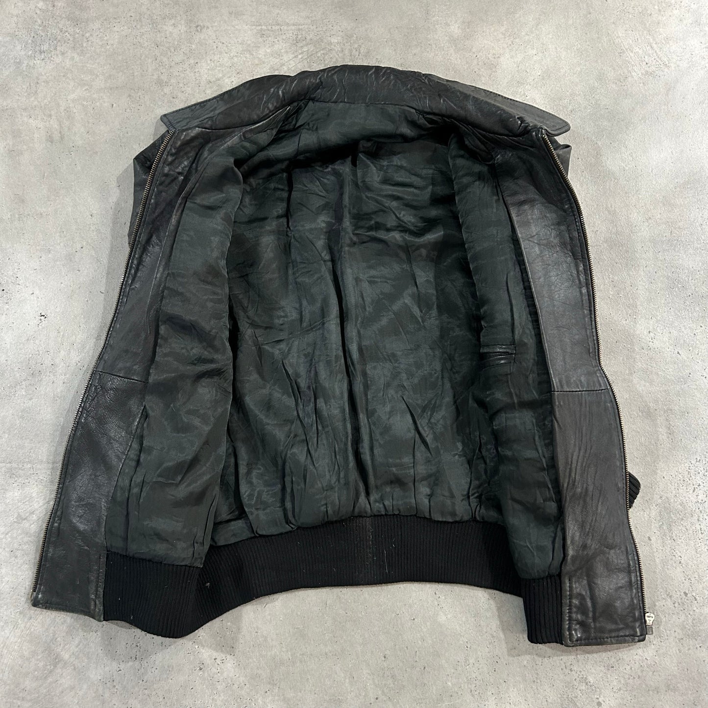 Vintage 70s-90s Italy Retro Flight Leather Jackets