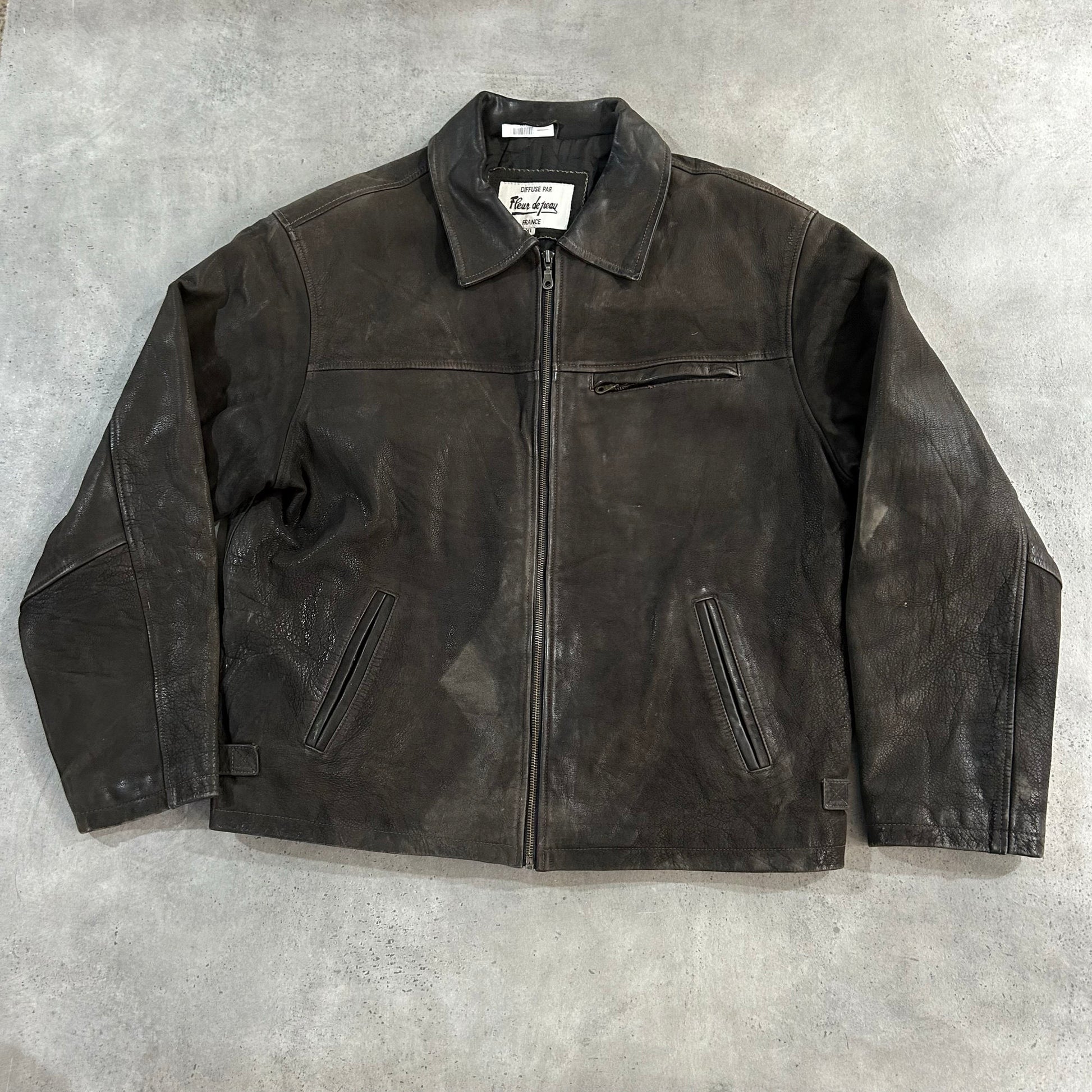 Vintage France Leather Jackets
