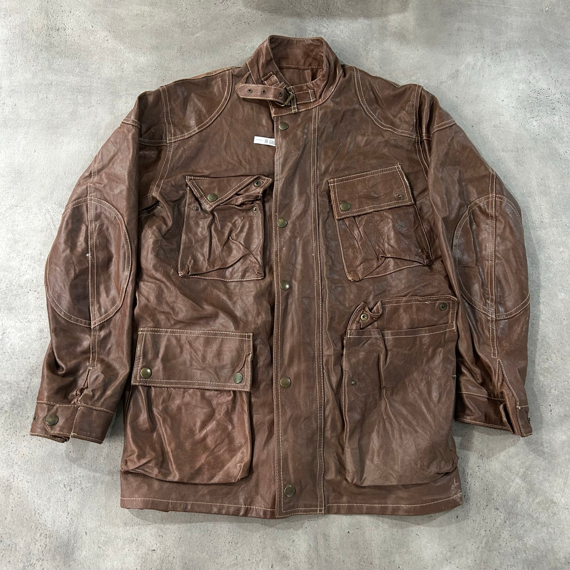 Vintage Mid-Length Leather Jackets
