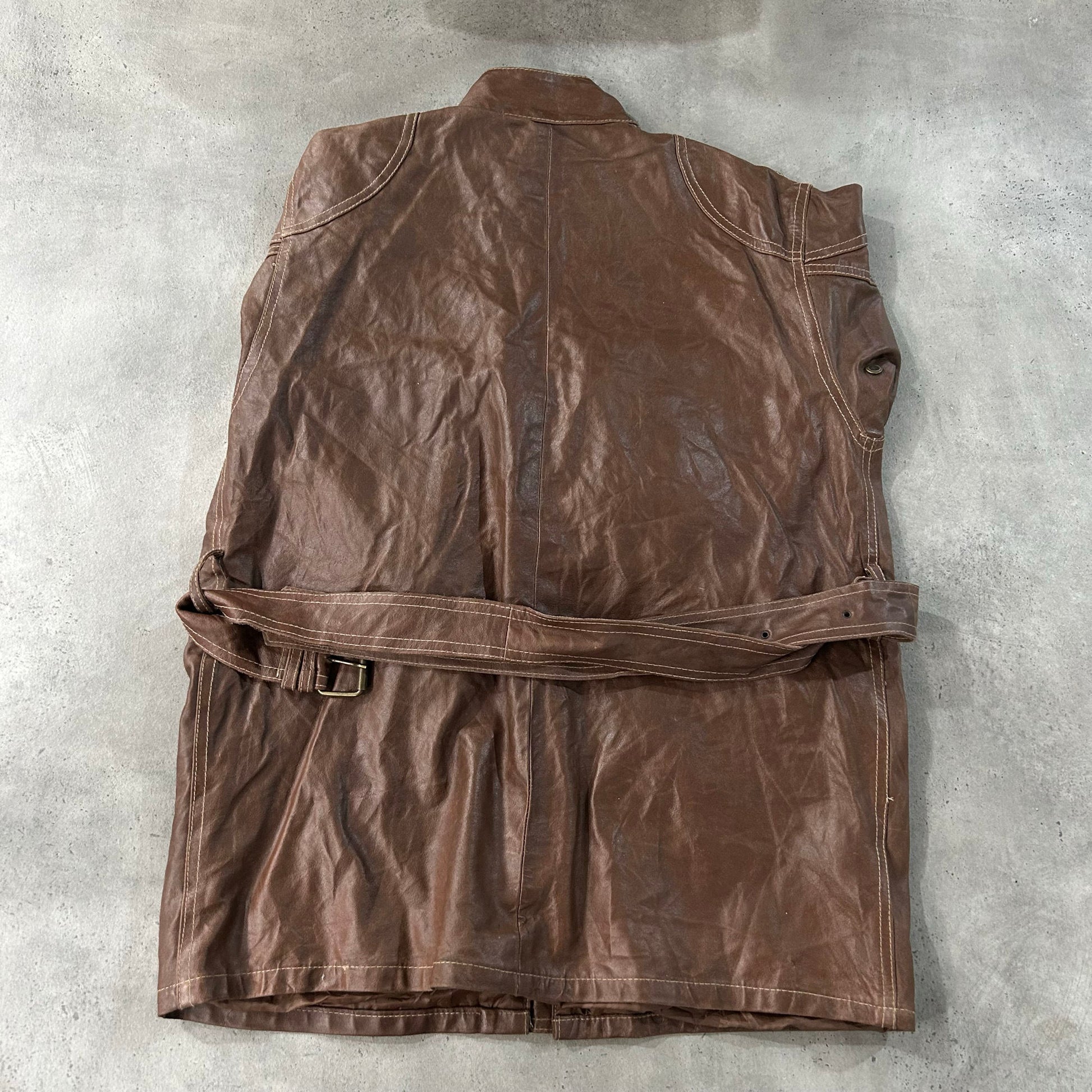 Vintage Mid-Length Leather Jackets