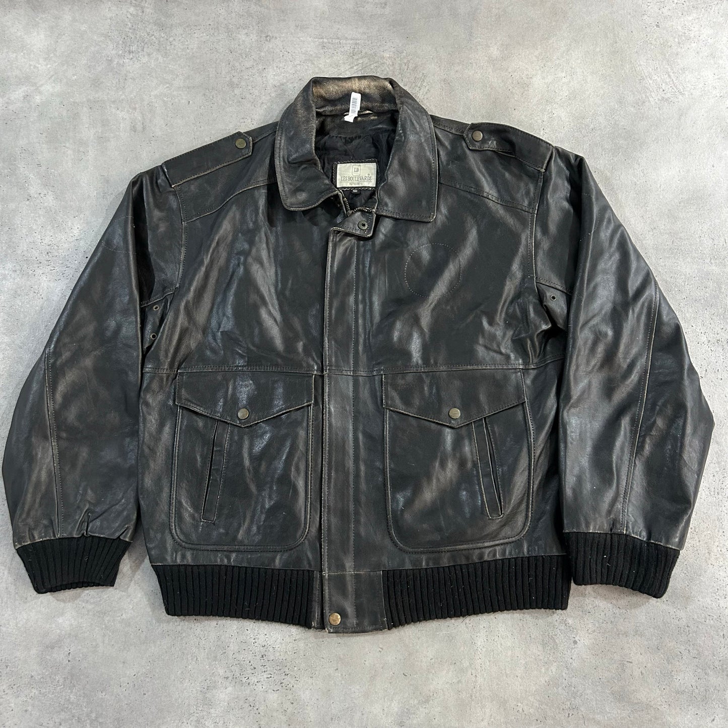 Vintage Italy Military A-2 Leather Jackets
