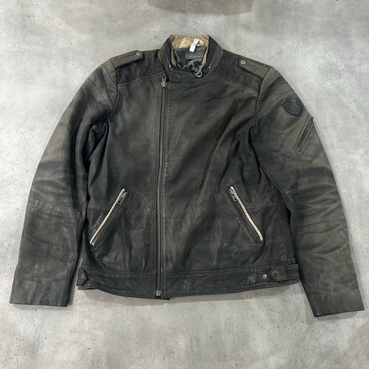 Vintage Retro Double Rider Leather Jackets