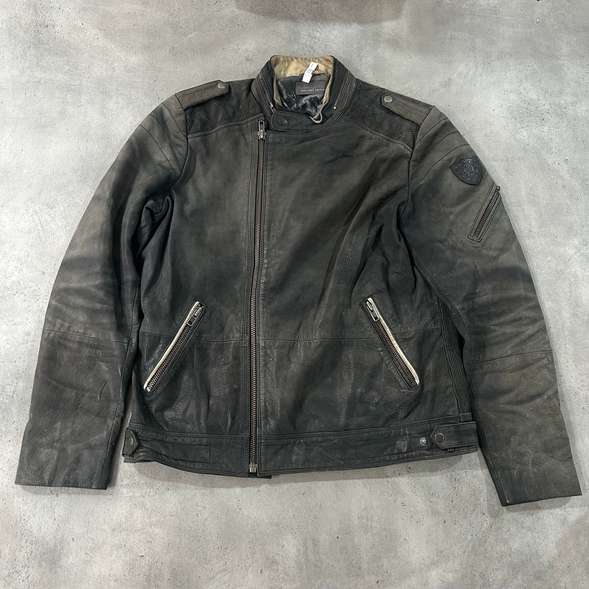 Vintage Retro Double Rider Leather Jackets