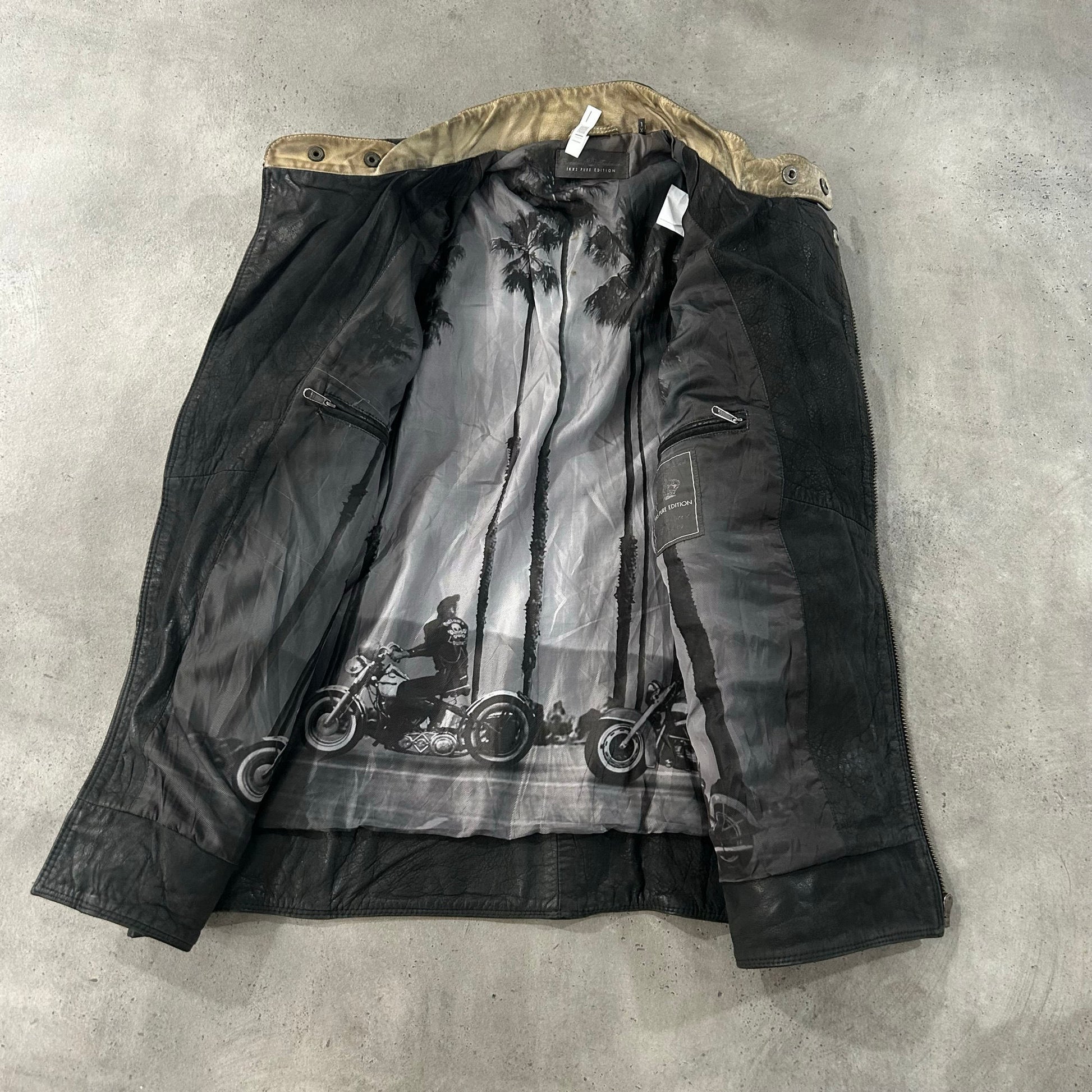 Vintage Retro Double Rider Leather Jackets