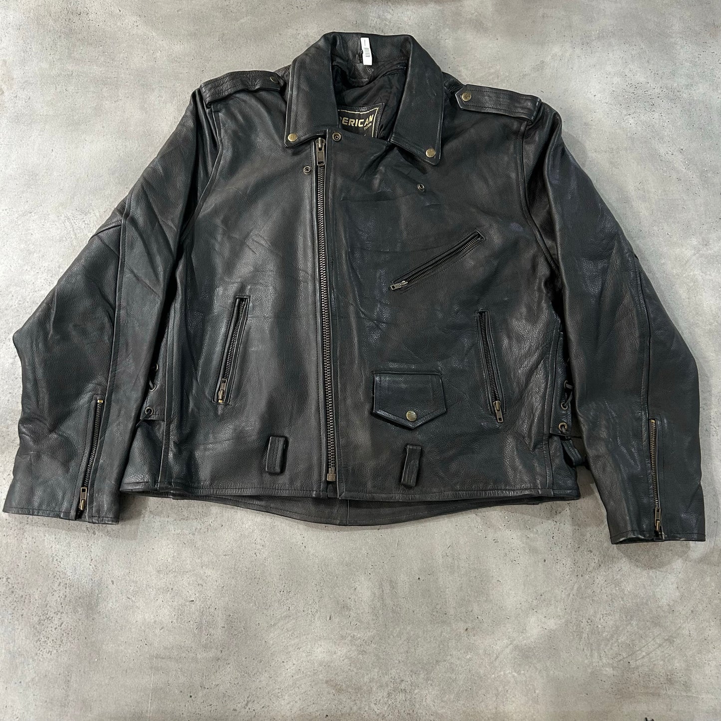 Vintage Retro Double Rider Leather Jackets