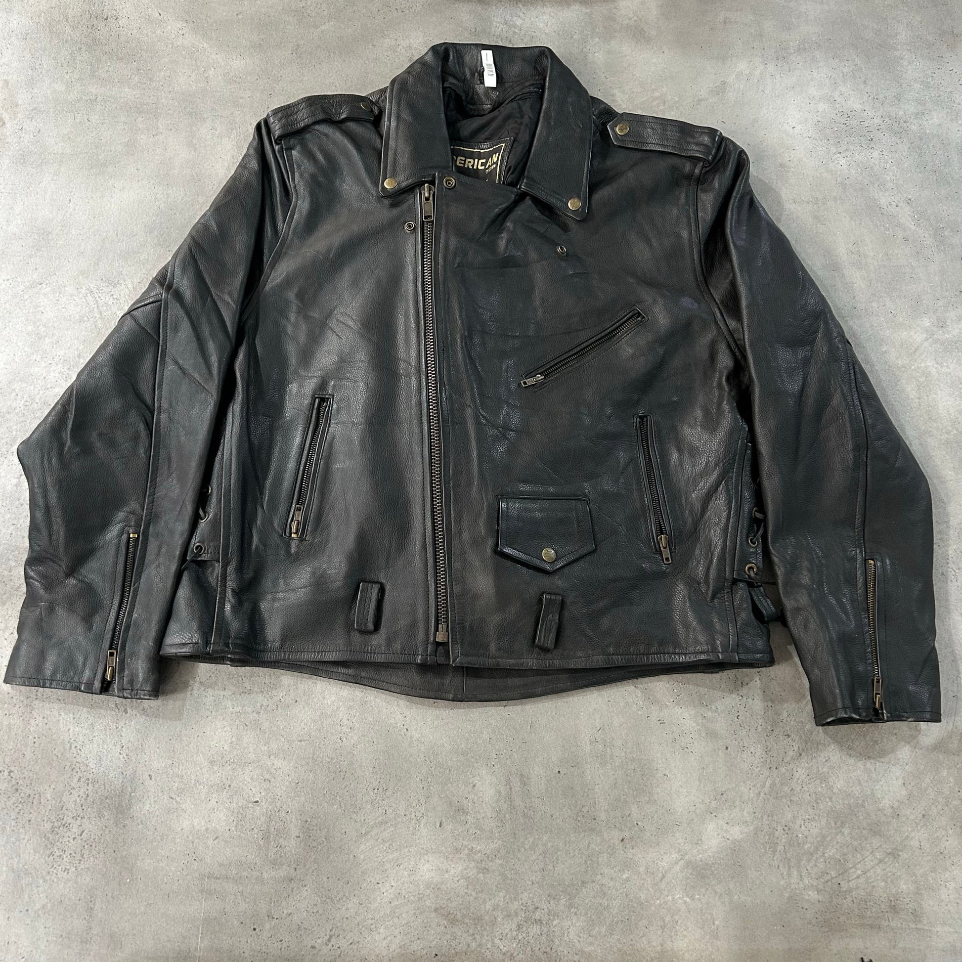 Vintage Retro Double Rider Leather Jackets