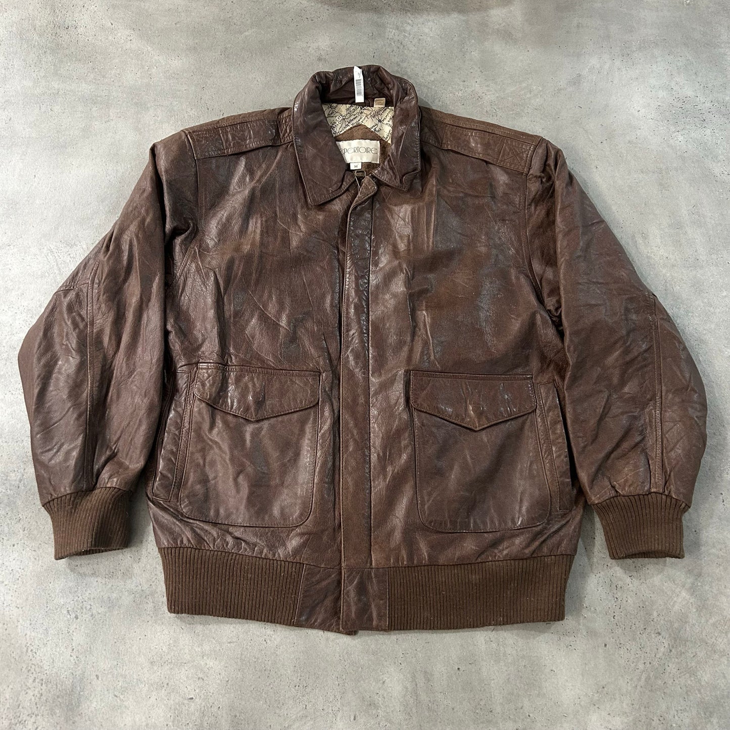 Vintage 70s-90s Military Flight Leather Jackets