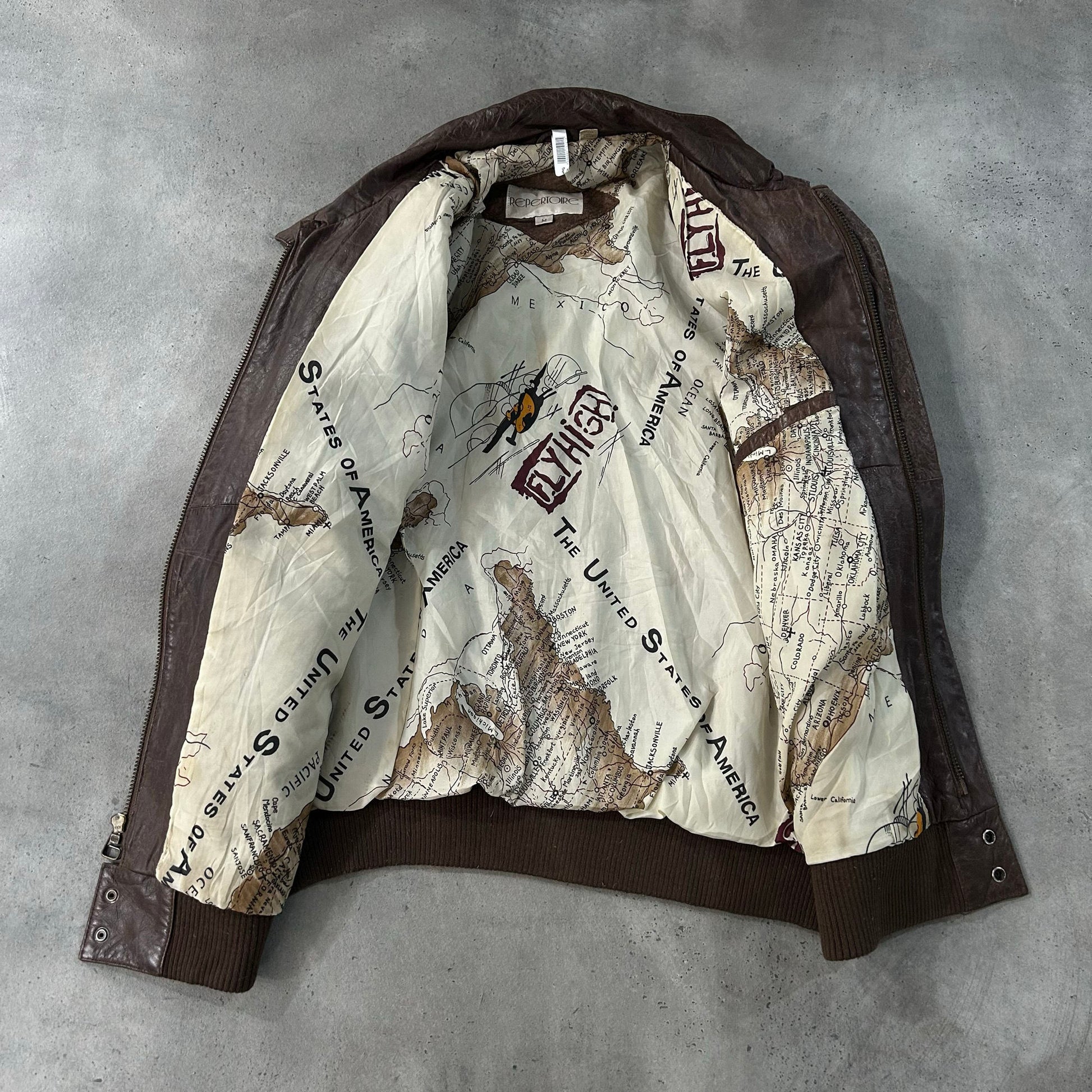Vintage 70s-90s Military Flight Leather Jackets