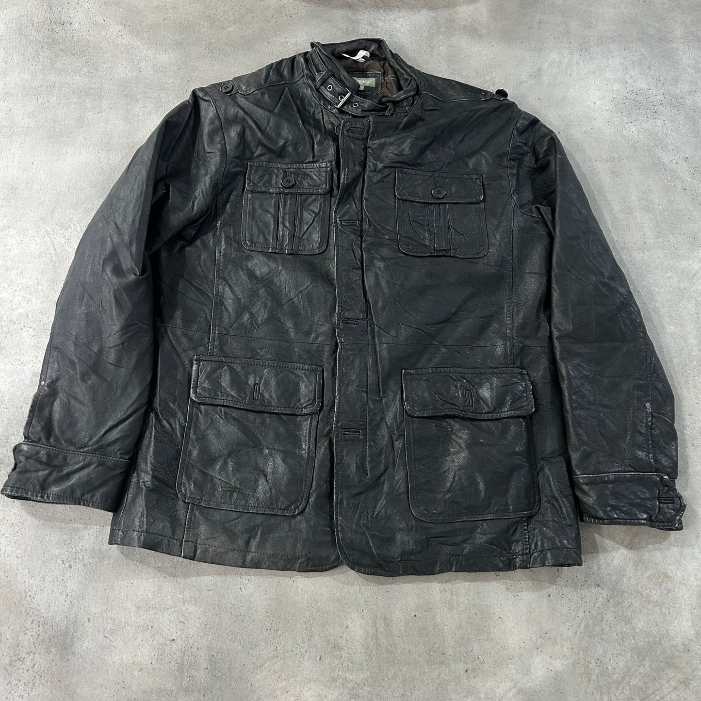 Vintage Mid-Length Leather Jackets