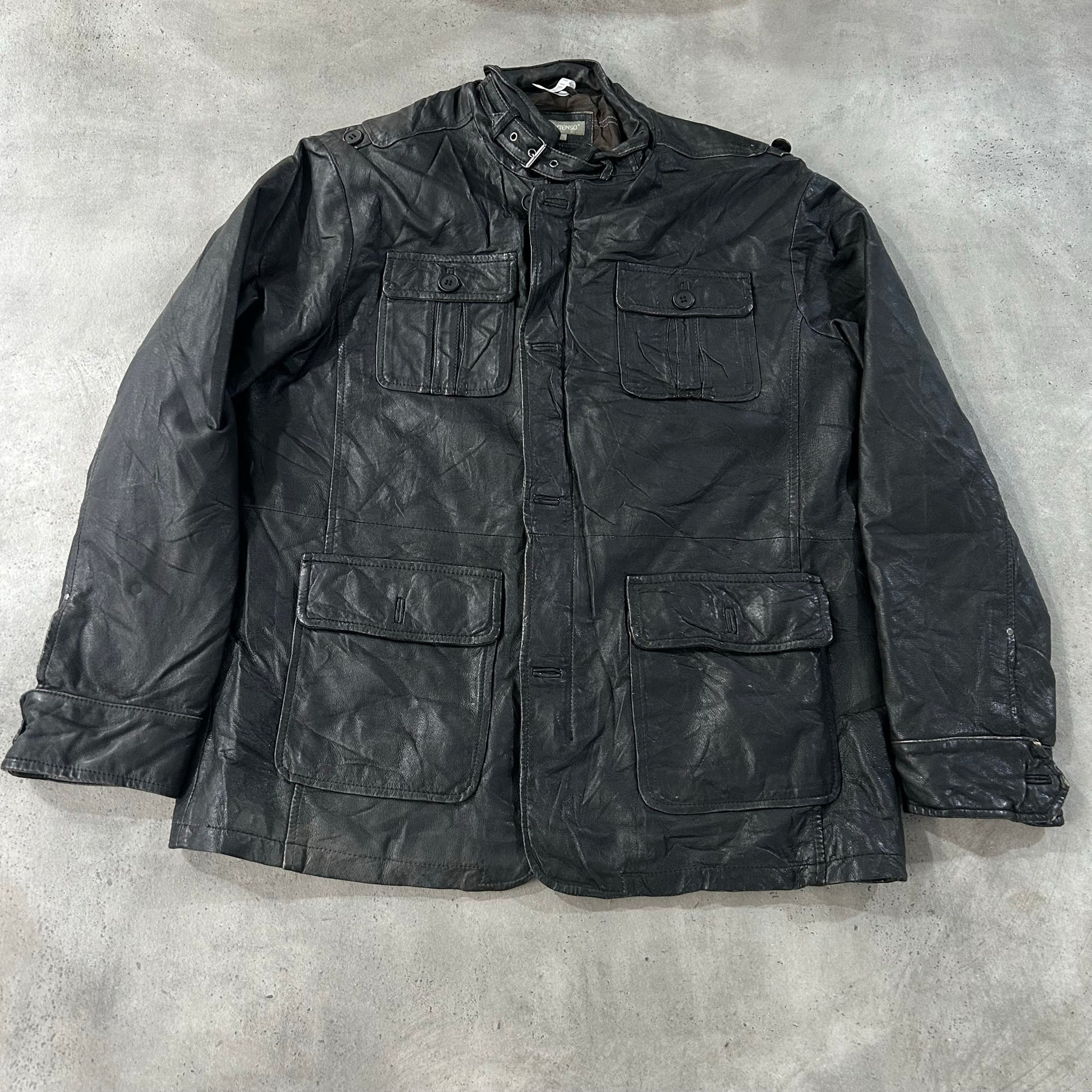 Vintage Mid-Length Leather Jackets