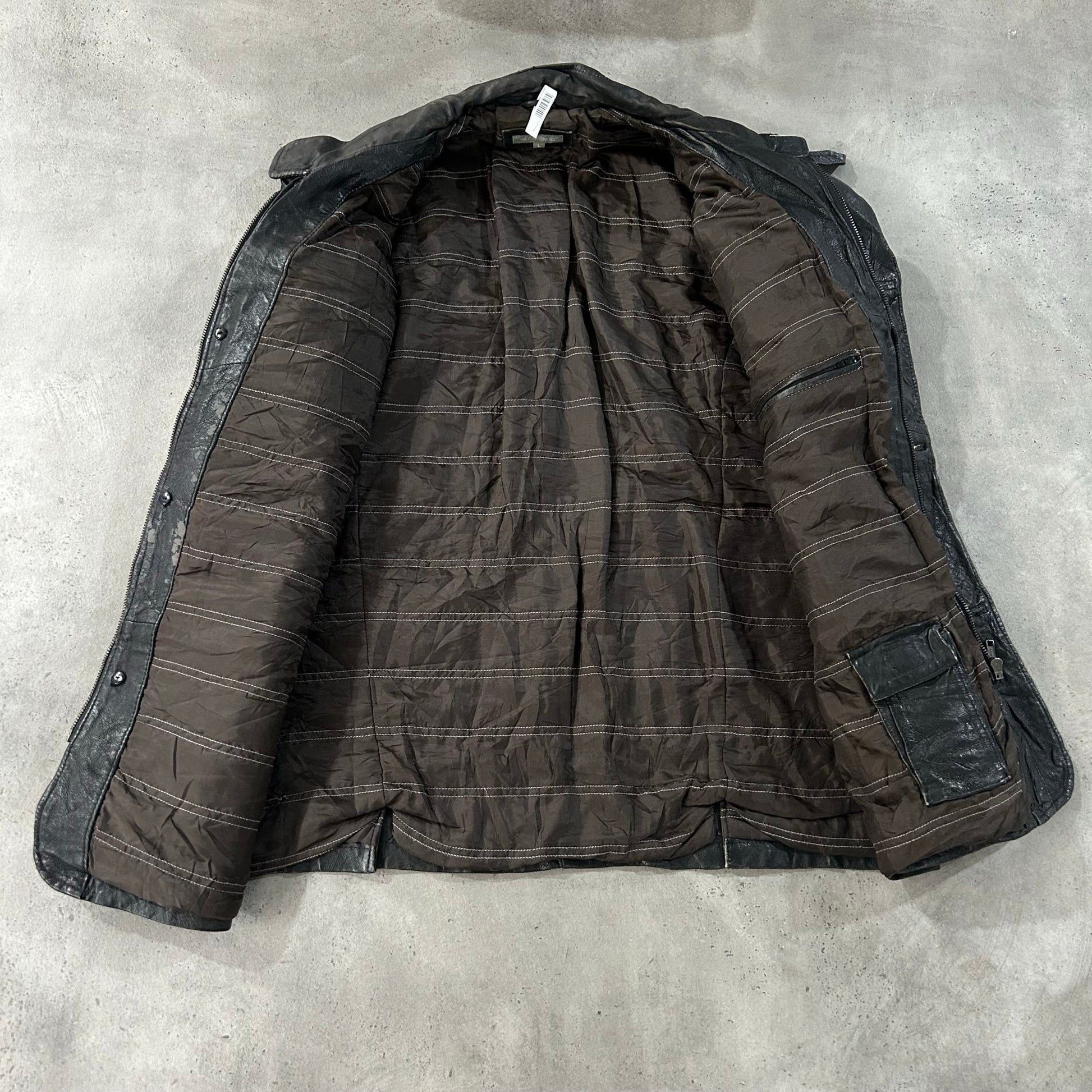 Vintage Mid-Length Leather Jackets