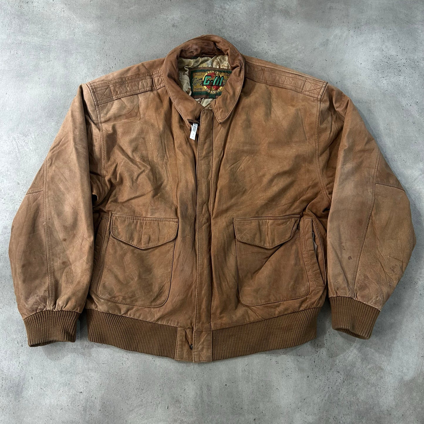 Vintage 70s-90s Retro Flight Leather Jackets