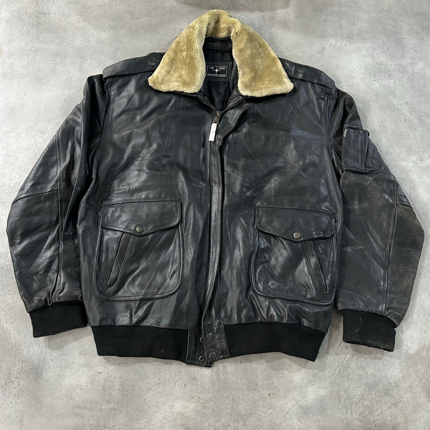 Vintage Military Flight Leather Jackets