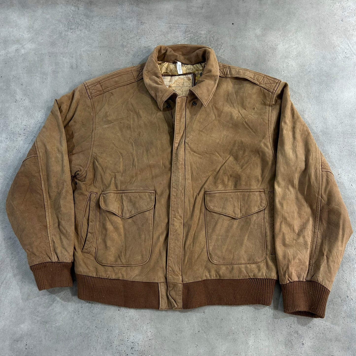 Vintage 70s-90s Military A-2 Leather Jackets