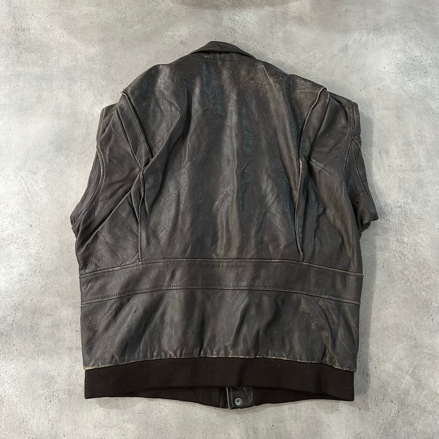 Vintage 70s-90s Military Flight Leather Jackets