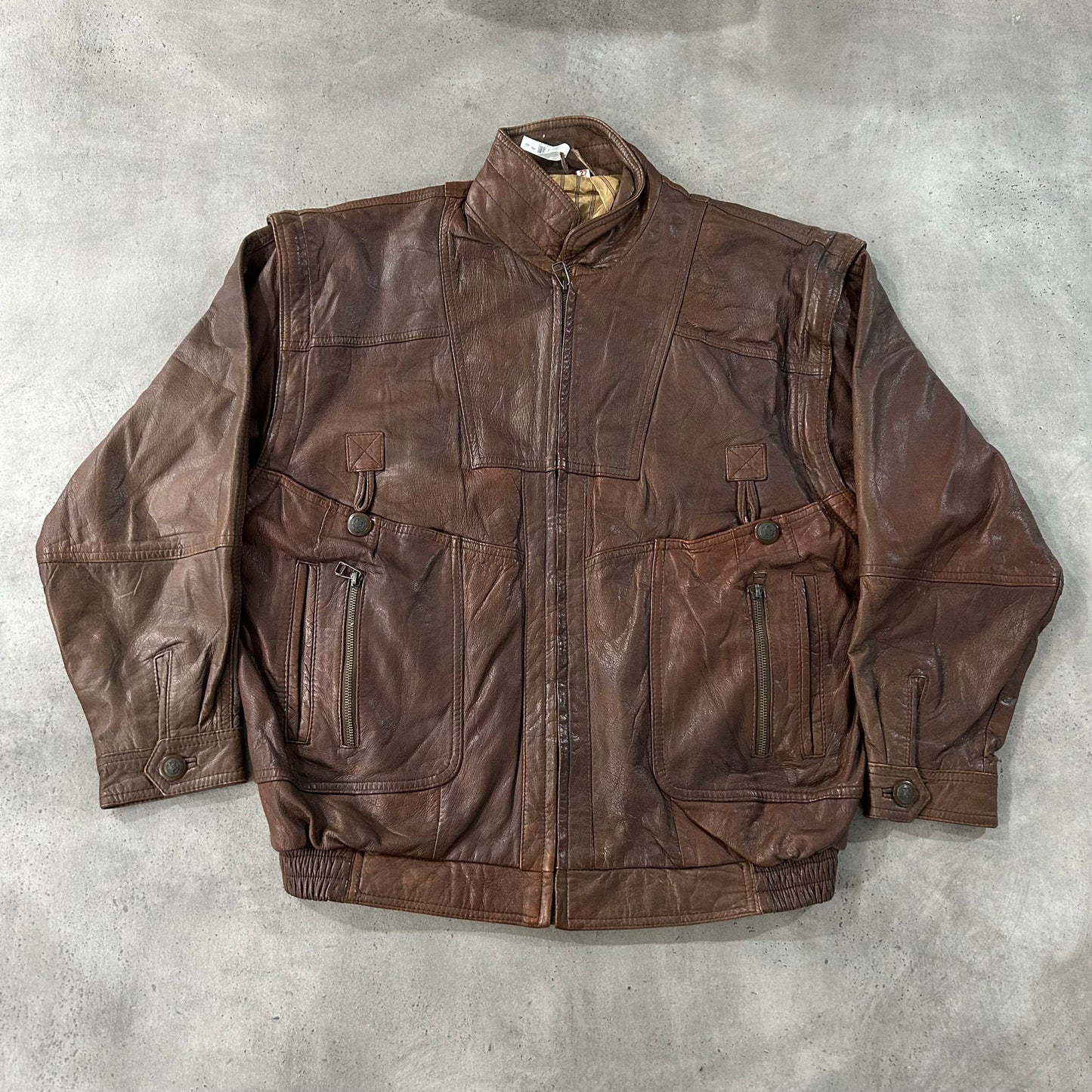 Vintage 70s-90s Retro Leather Jackets