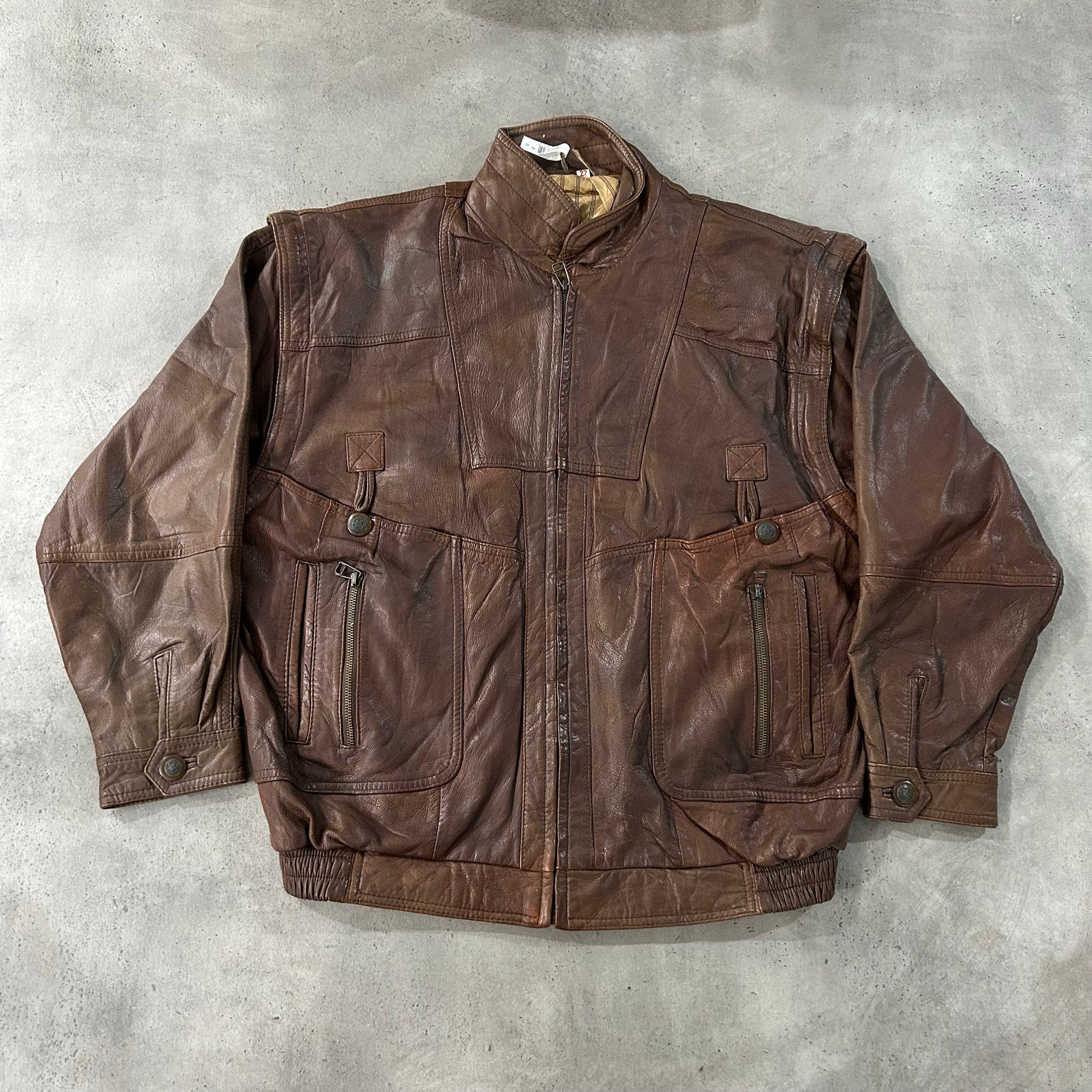 Vintage 70s-90s Retro Leather Jackets