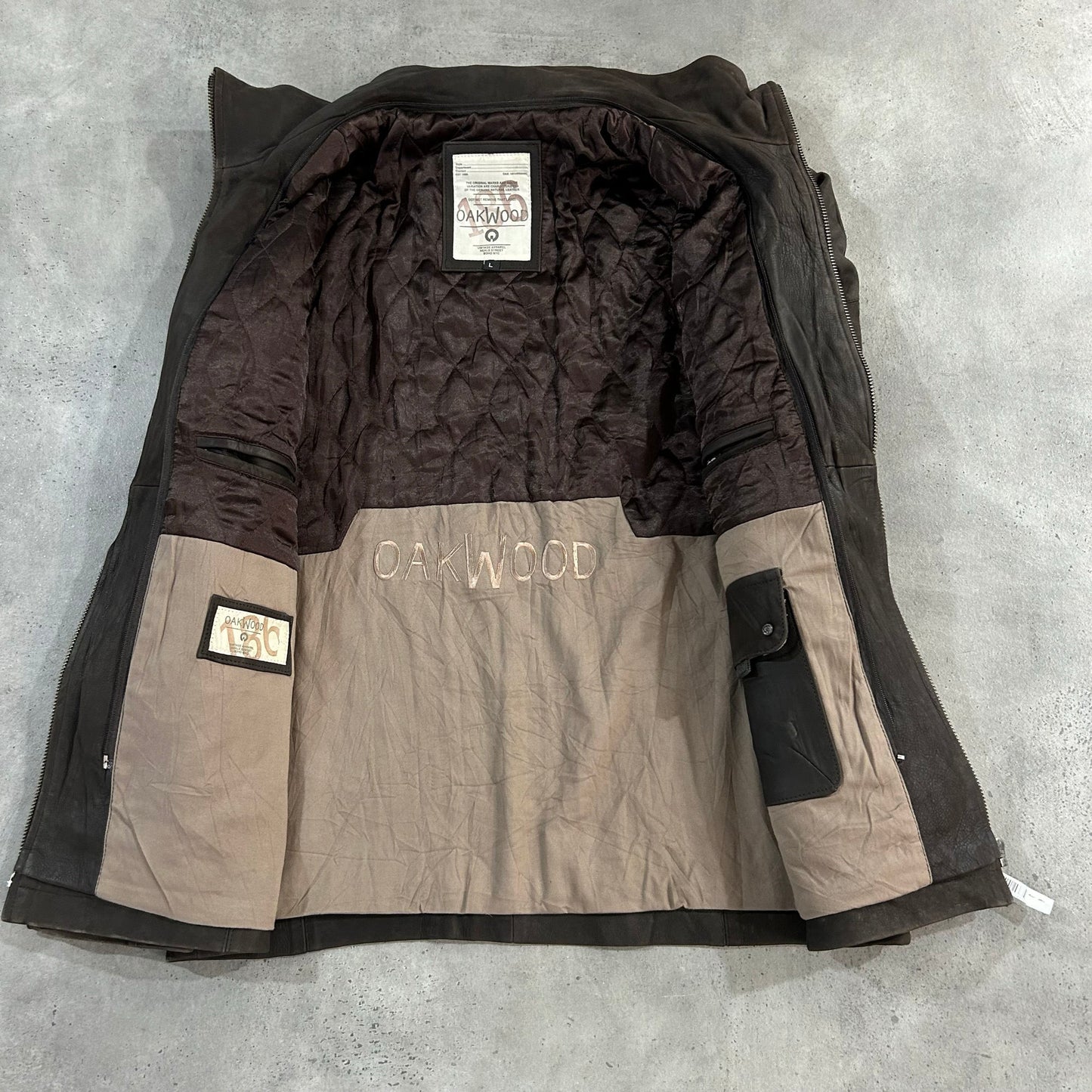 Vintage Oakwood Leather Jackets