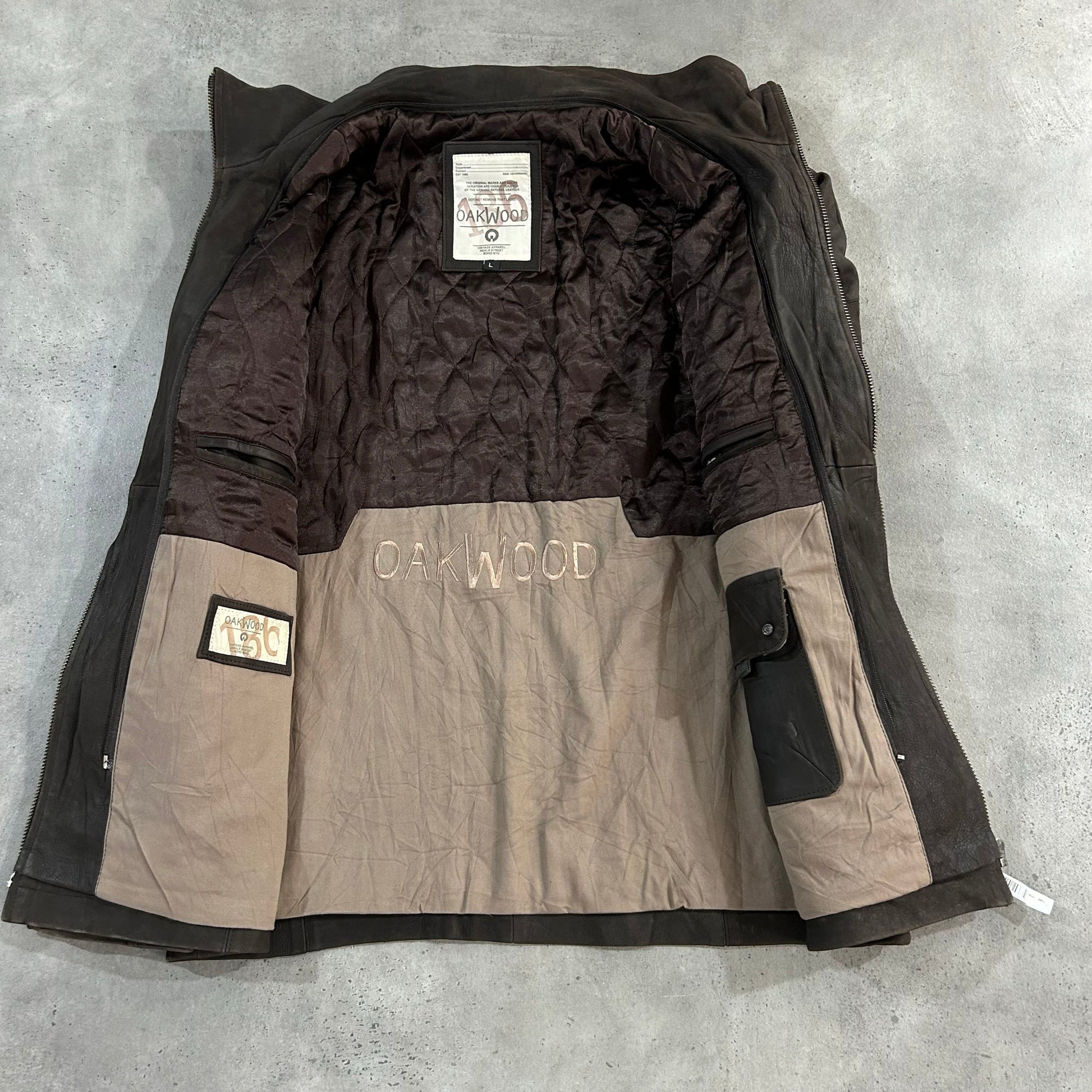 Vintage Oakwood Leather Jackets