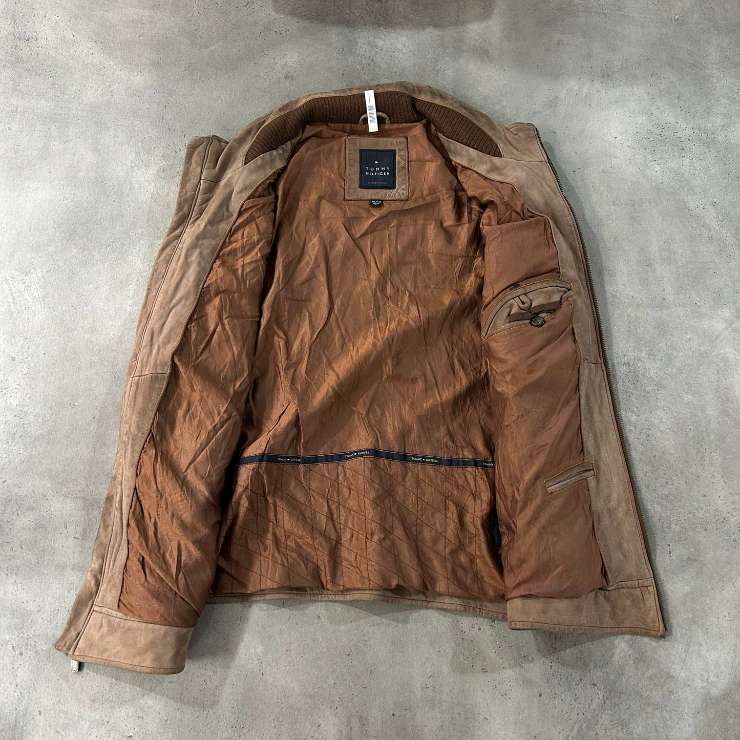 Vintage Tommy Hilfiger Retro Leather Jackets