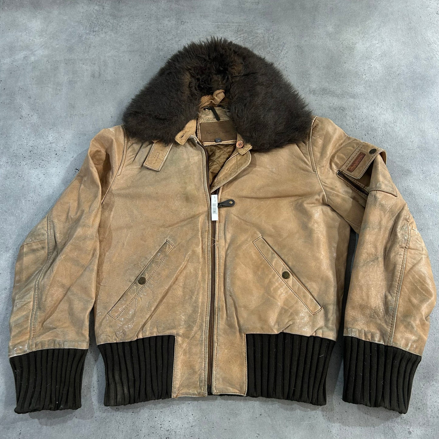 Vintage Military Flight Leather Jackets