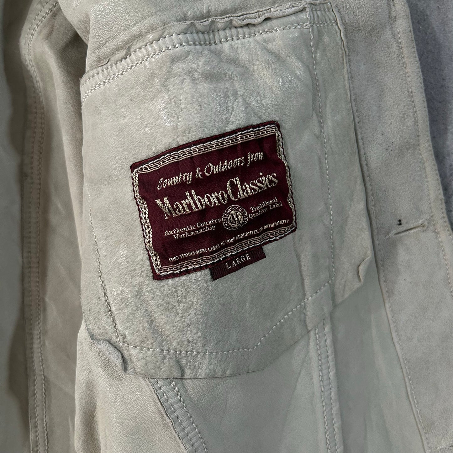 Vintage 70s-90s Marlboro Retro Leather Jackets