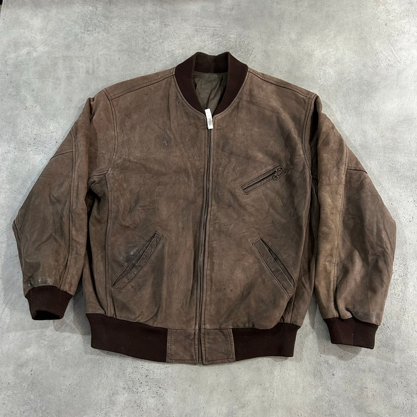 Vintage 70s-90s France Retro Flight Leather Jackets